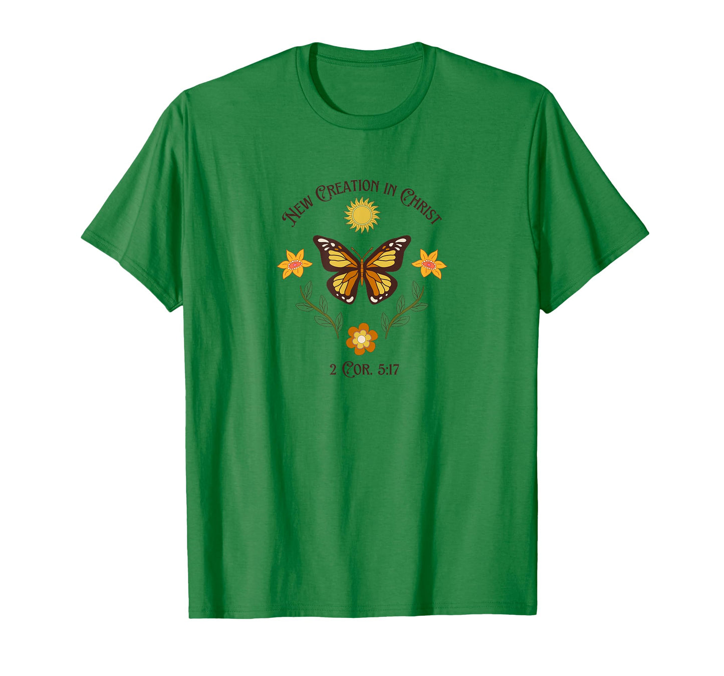 New Creation In Christ Butterfly T-Shirt