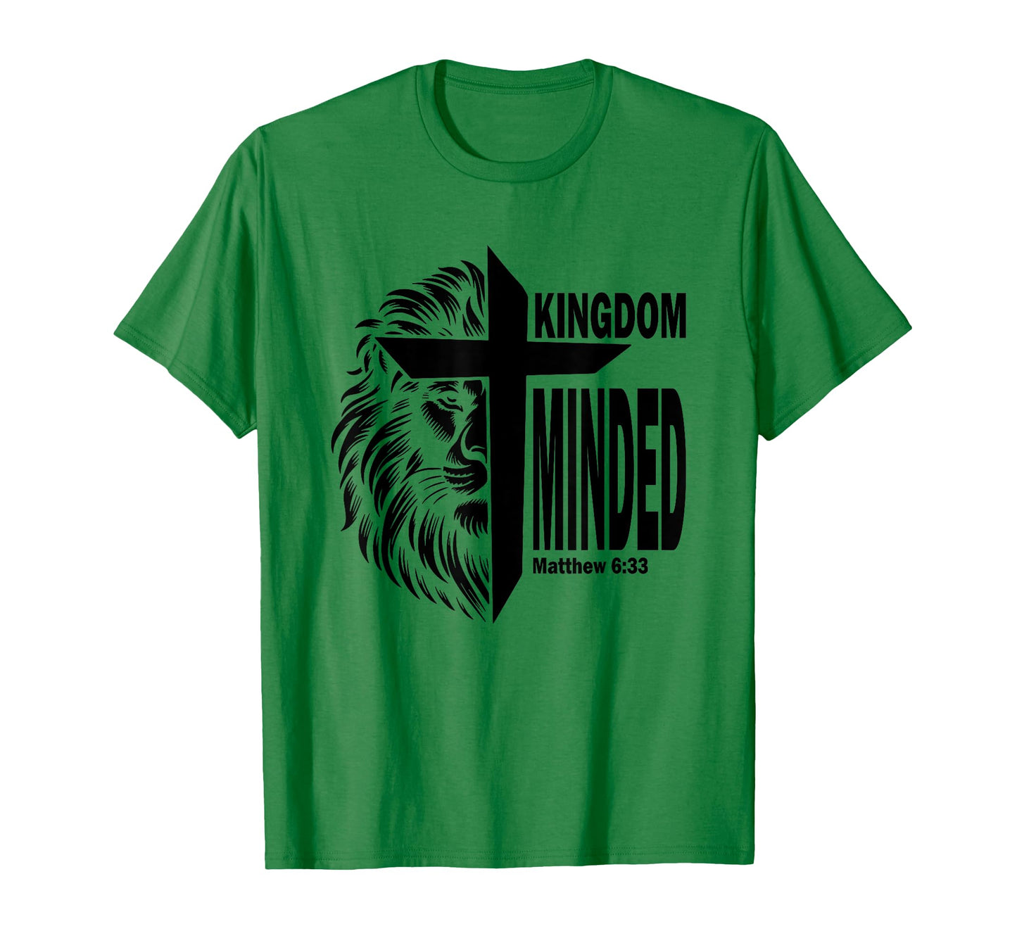 Kingdom Minded Matthew 8:33 Christian Pray Jesus Faith Bible T-Shirt