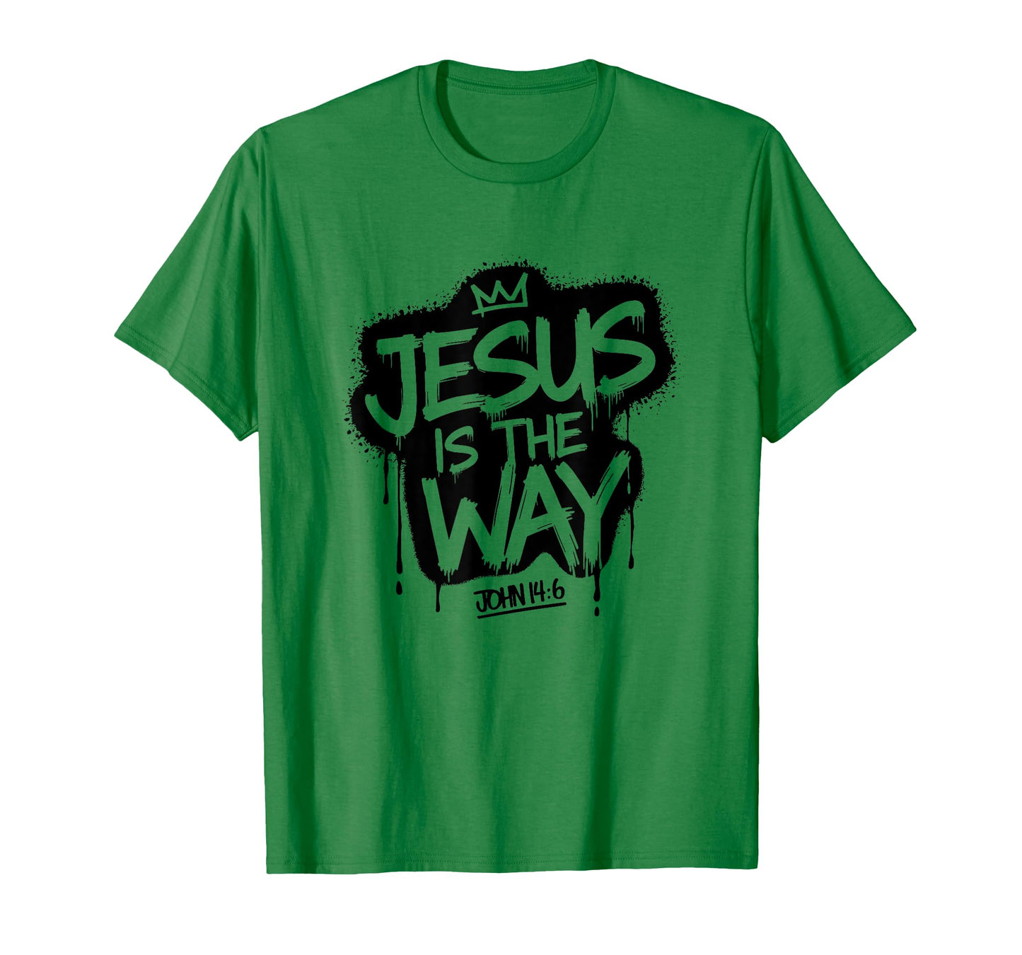 Jesus Is The Way John 14:6 Christian Graffiti T-Shirt