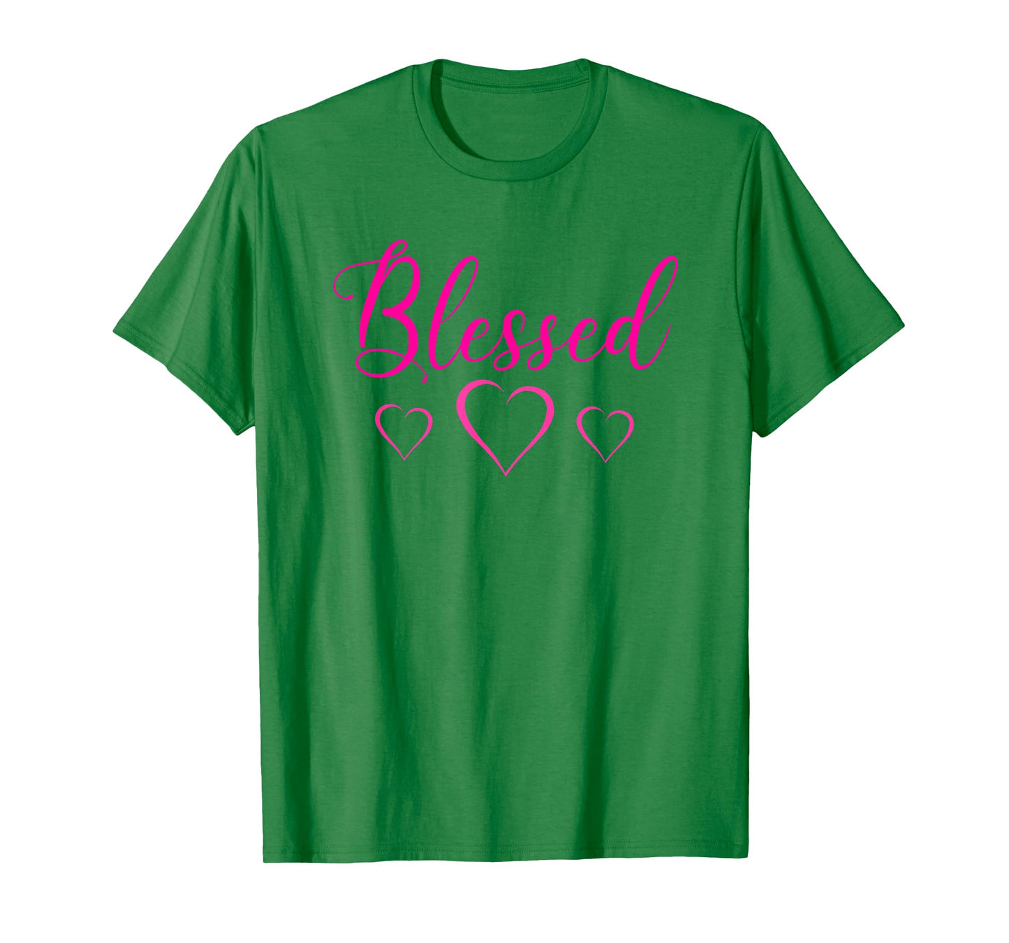 Blessed Tshirt for Women Heart Cute Sayings Tee Top T-Shirt