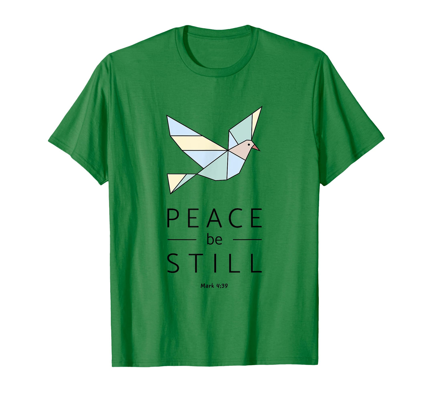 Christian Faith Peace Be Still Dove Design T-Shirt