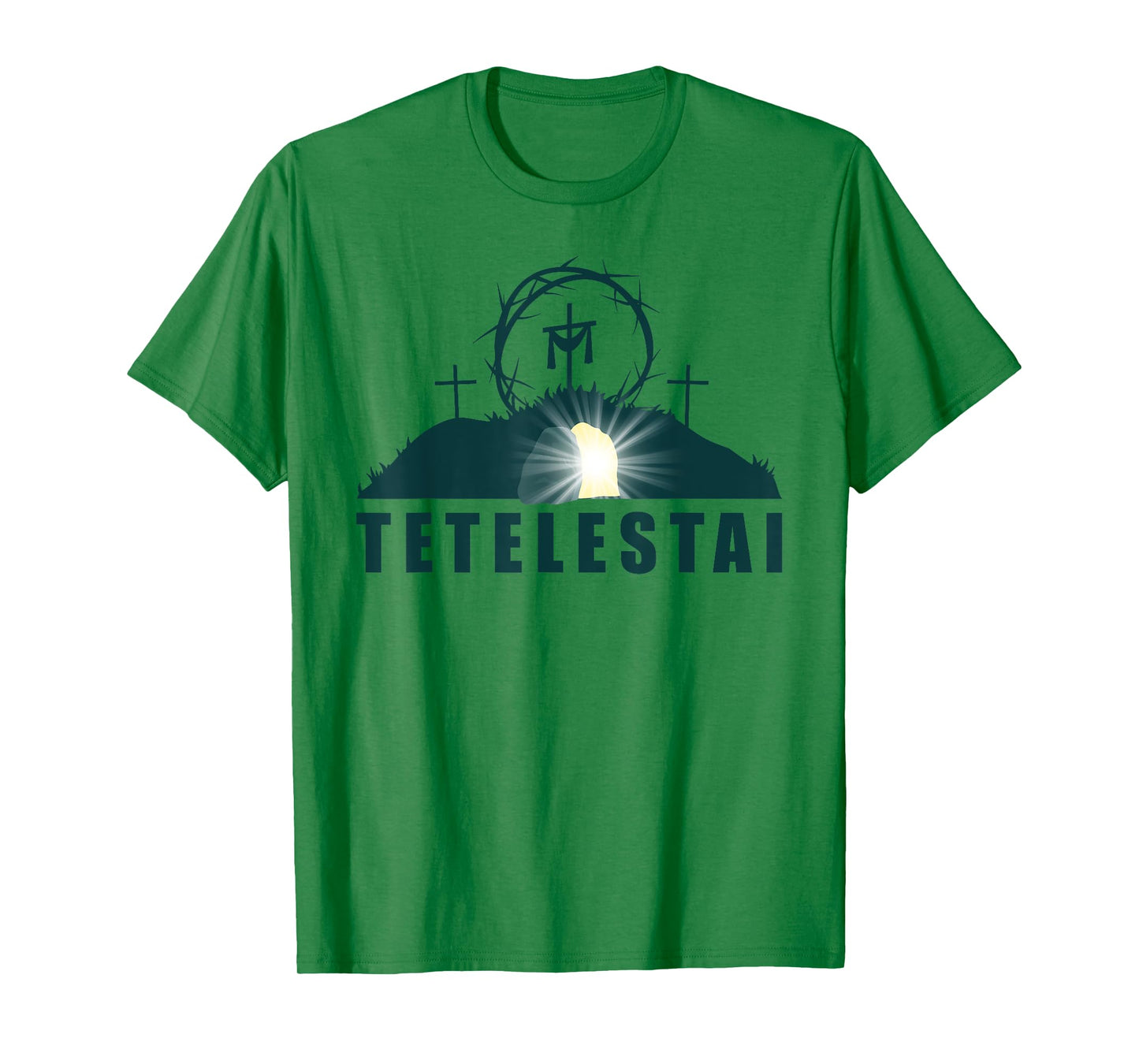 Tetelestai – Passover Easter Jesus Empty Tomb & Cross T-Shirt