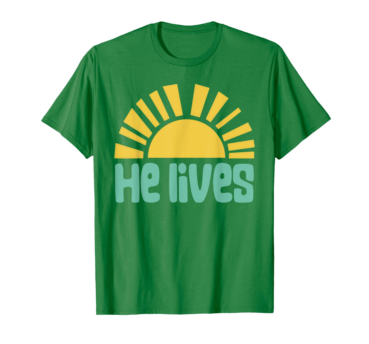 Easter He Lives Christian Family Matching Easter Toddler T-Shirt