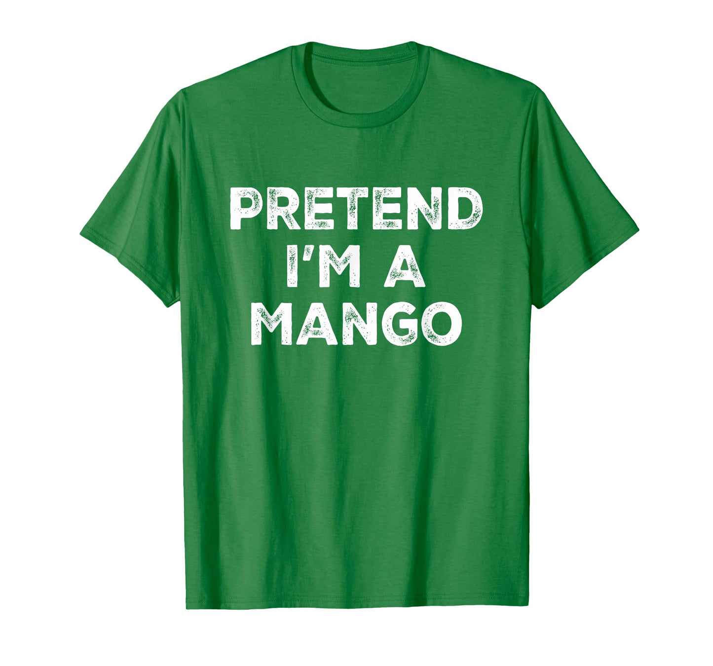 Pretend I'm A Mango Lazy Halloween Costume T-Shirt