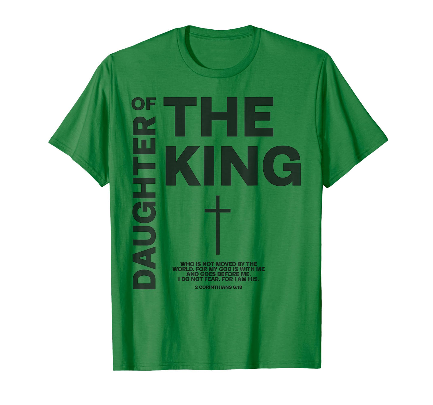 Daughter of King Child of God Jesus Christian Women Kids T-Shirt