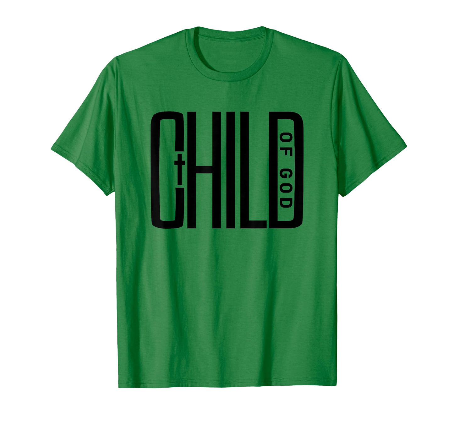 Child of God - Inspirational Christian Faith, Cross Graphic T-Shirt