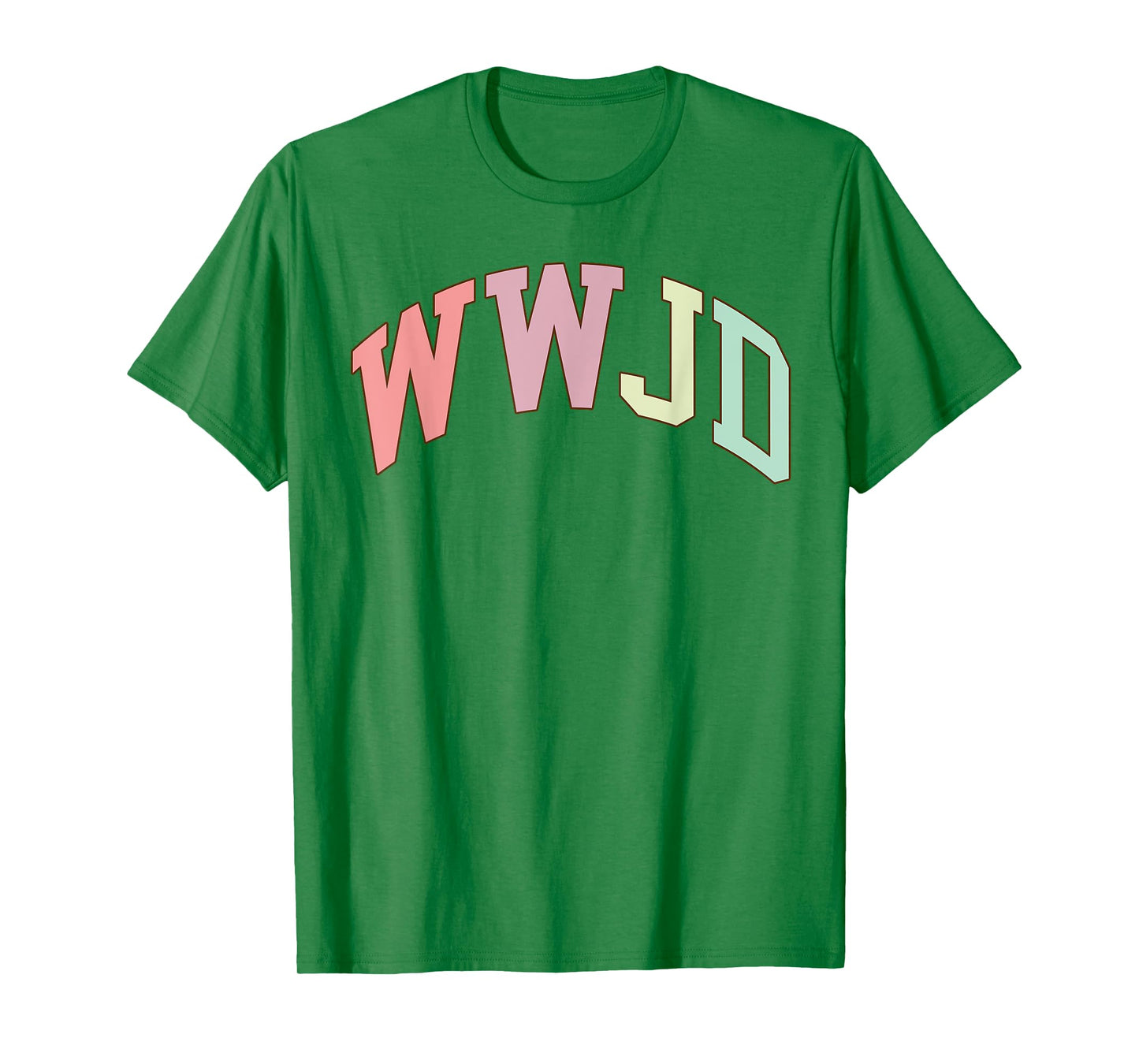 WWJD What Would Jesus Do Christian Bible Faith Minimalist T-Shirt