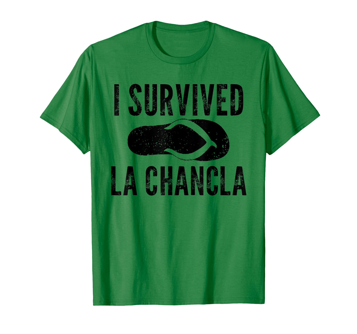 I Survived La Chancla Funny Flip Flop Mom Boy Saying Quote T-Shirt