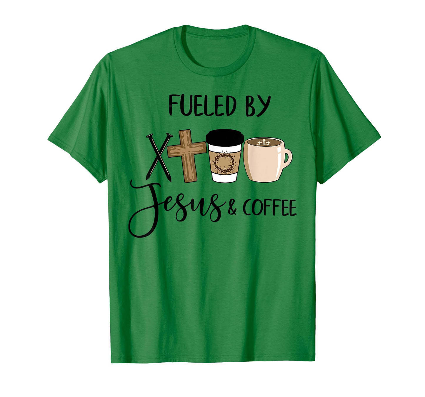 Fueled By Jesus Coffee T-Shirt