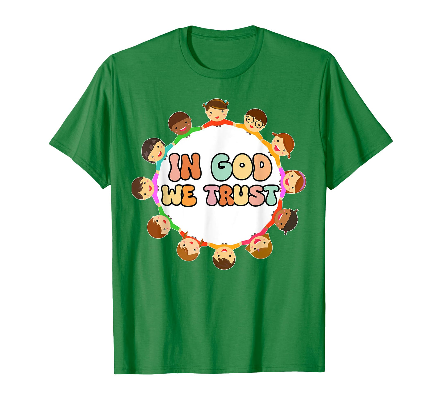 Toddler in God We Trust Good Christian Jesus Son Sister Kids T-Shirt