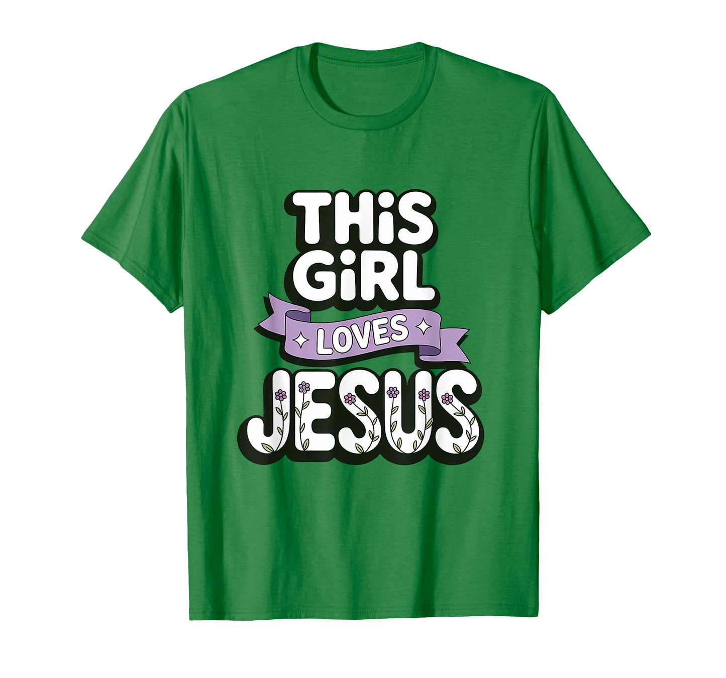 This Girl Loves Jesus Christian Girl Jesus T-Shirt