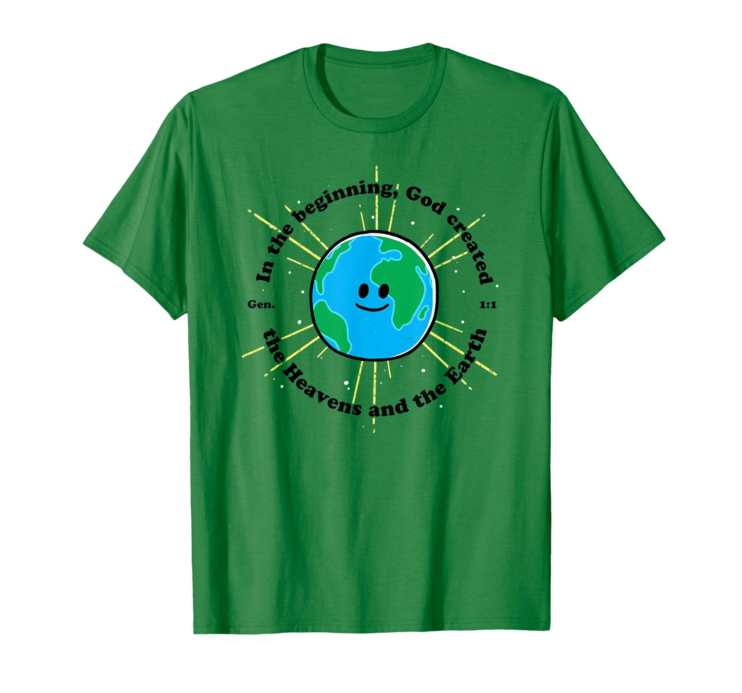 In the Beginning God Created the Heavens and the Earth T-Shirt