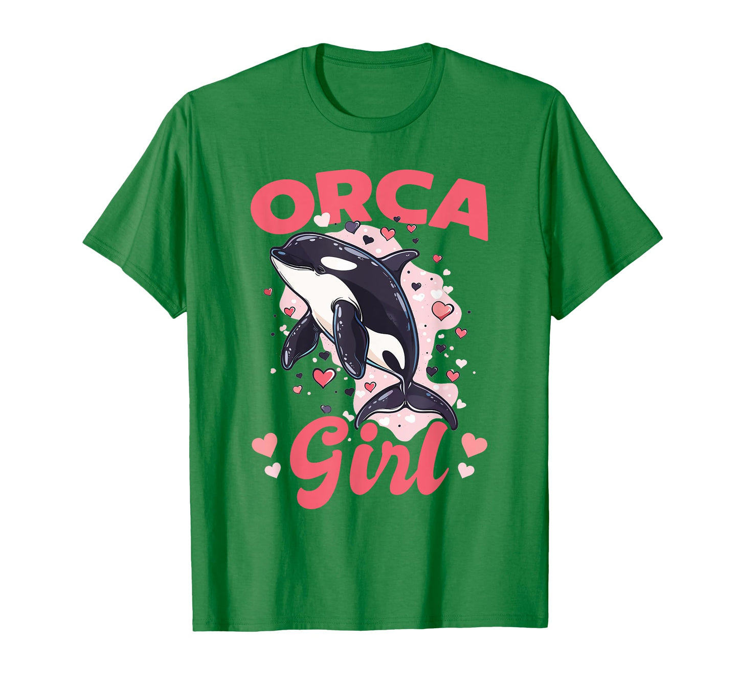 Funny Orca Animal Orca Girl T-Shirt