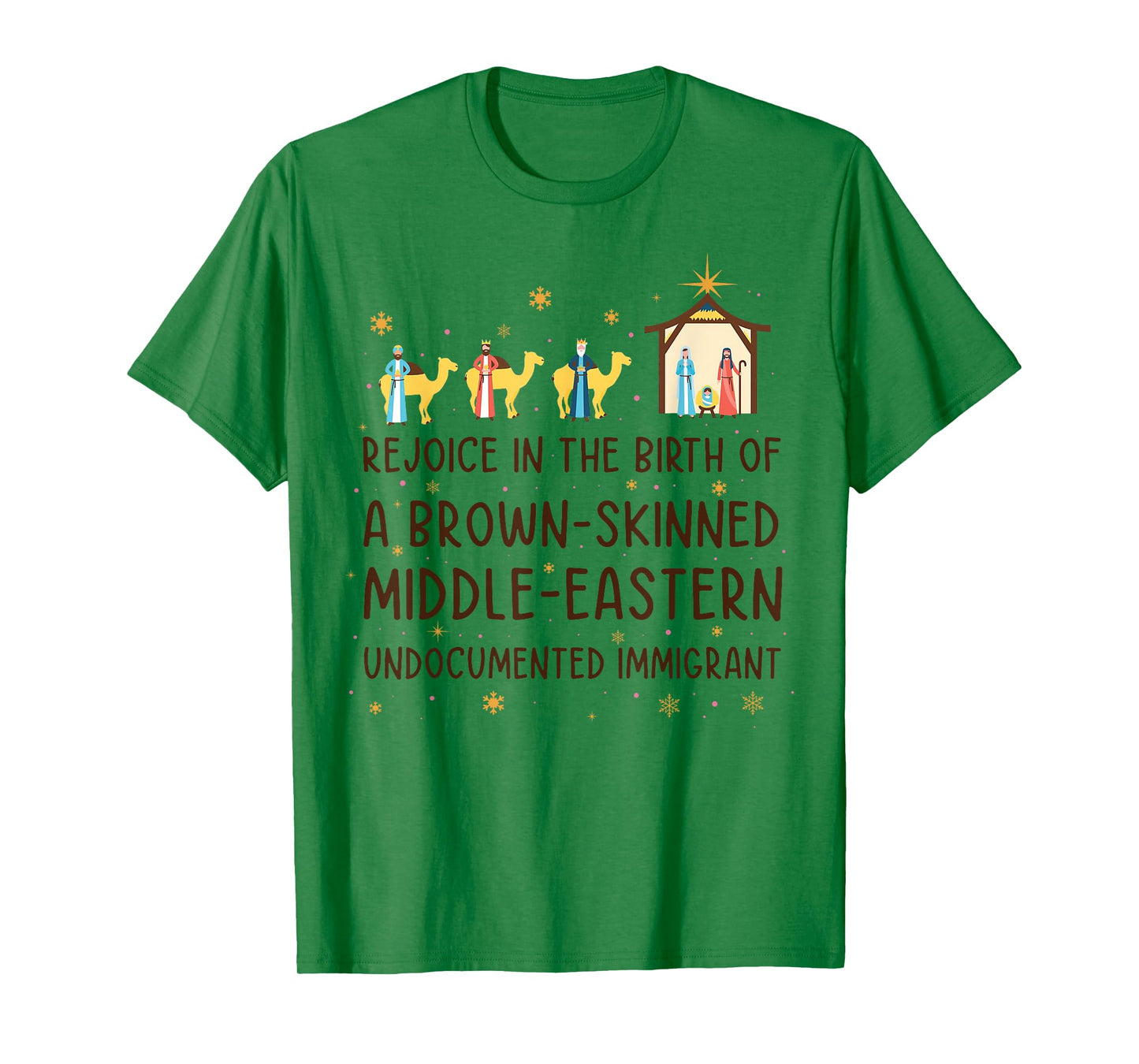 Rejoice In The Birth Of A Brown-skinned Middle-eastern T-Shirt