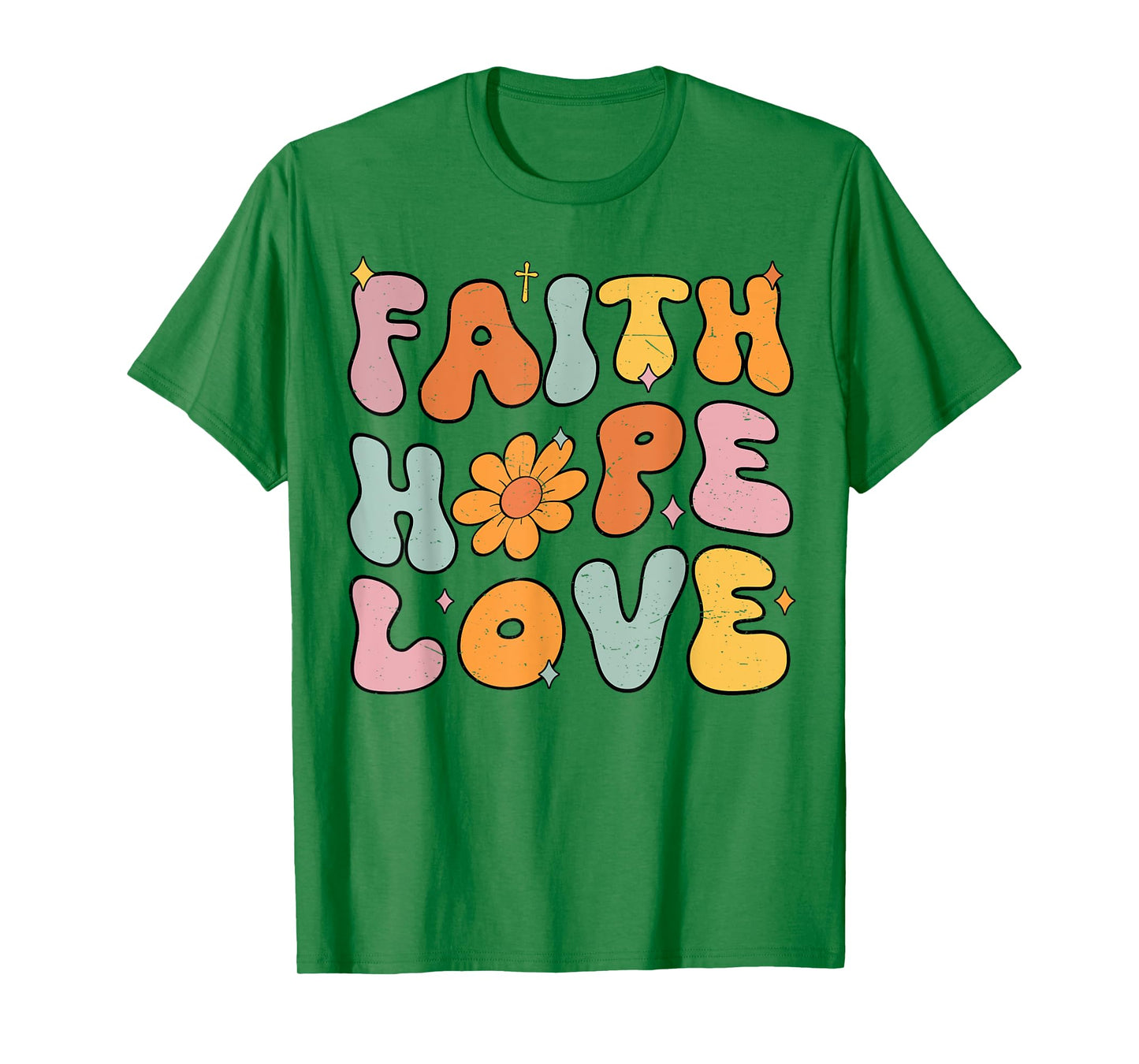 Christian Faith Over Fear Women Girl Cute God Sister Toddler T-Shirt
