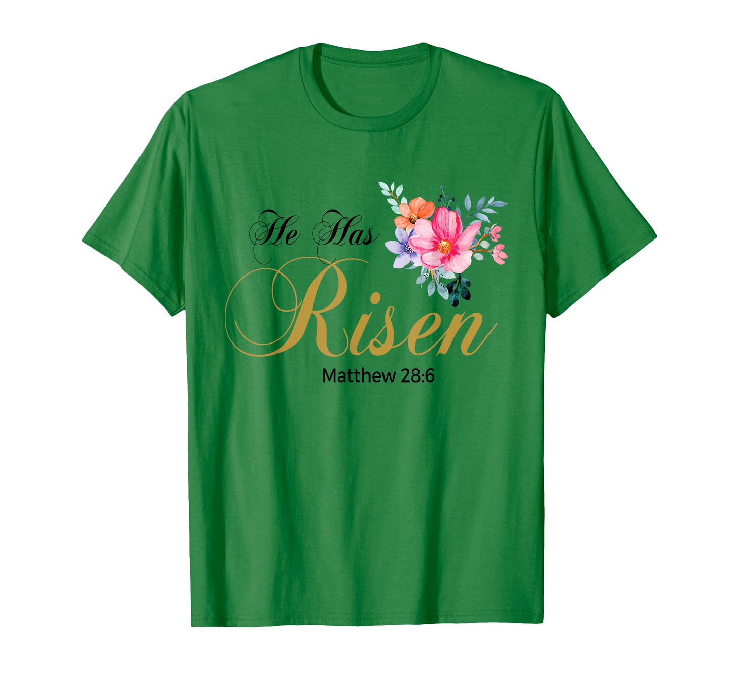 He Has Risen Jesus Religous Easter Sunday Christian Jesus T-Shirt