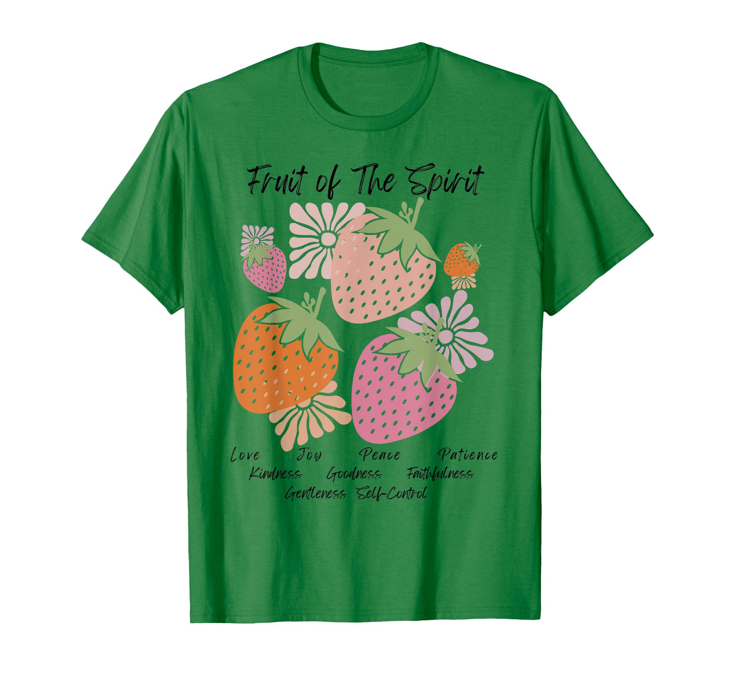 Fruits Of The Spirit Christian Bible Verse Jesus Faith Women T-Shirt