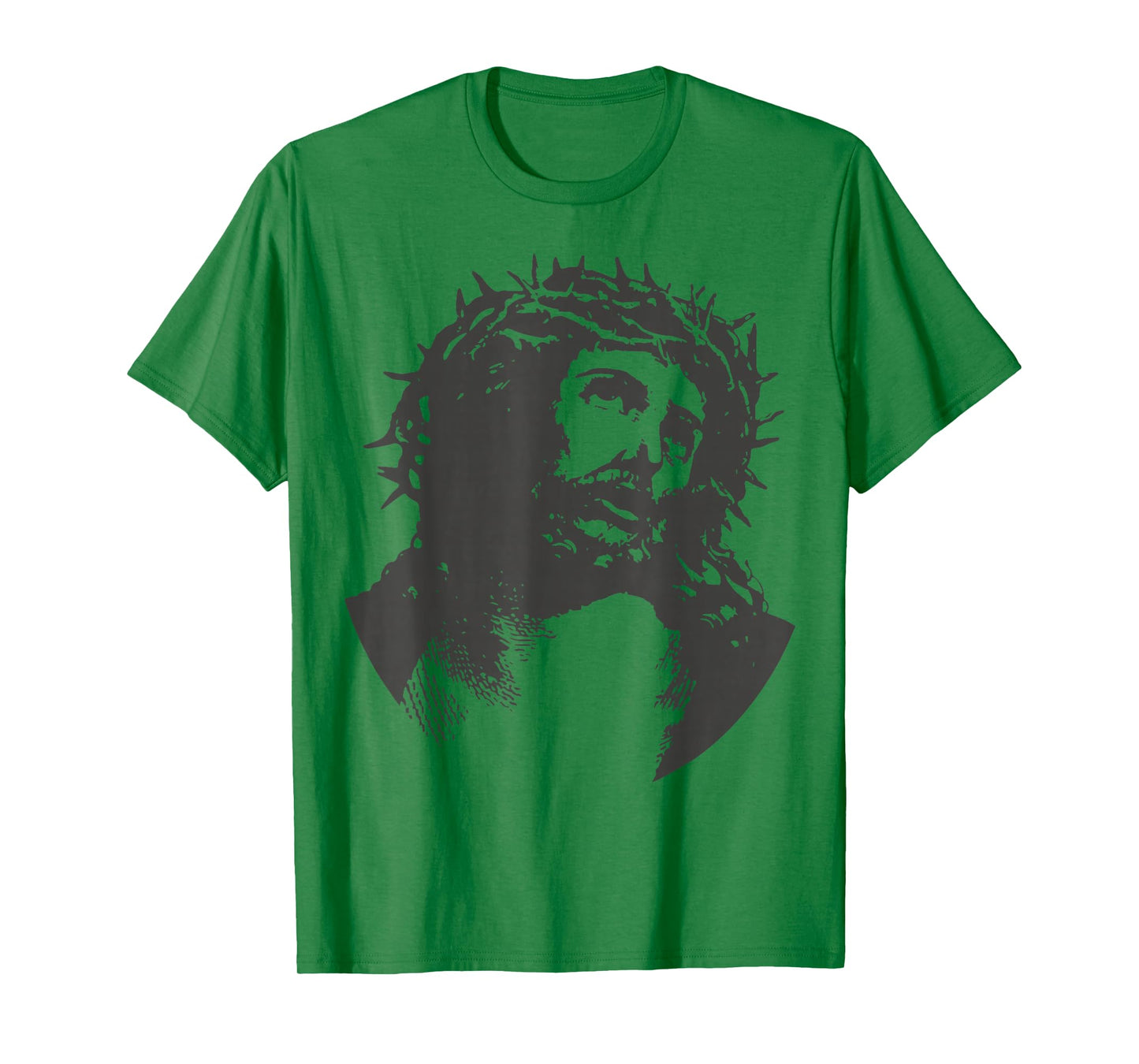 Jesus Christ Crucifix Crucified Easter Crown Thorns Catholic T-Shirt