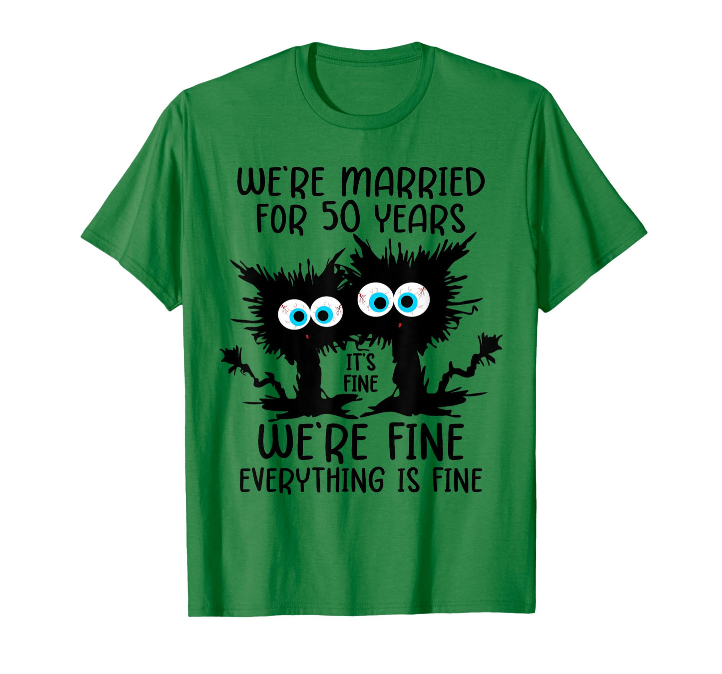 Golden Wedding We're Married For 50 Years T-Shirt