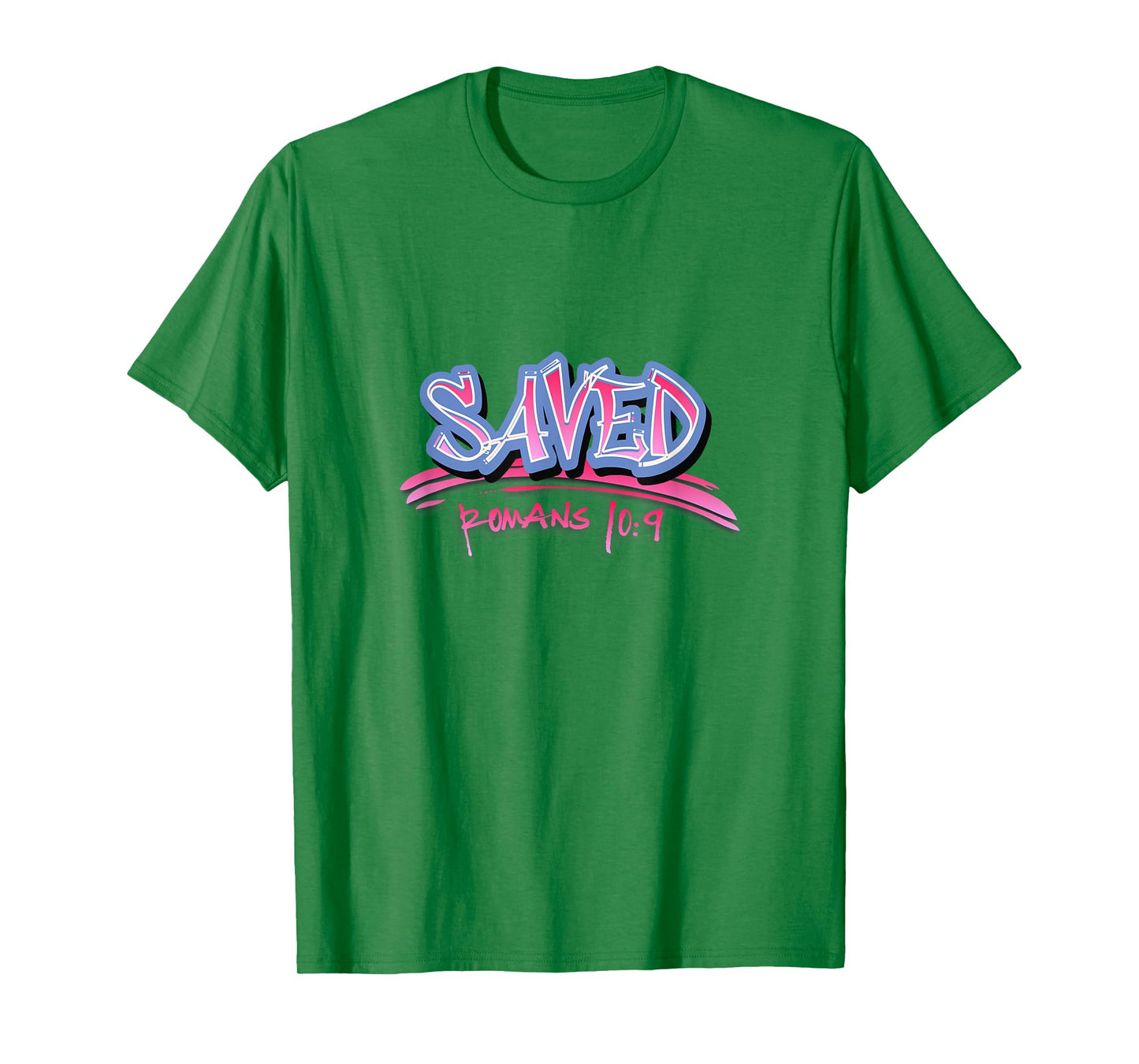 Saved - Romans 10:9 T-Shirt