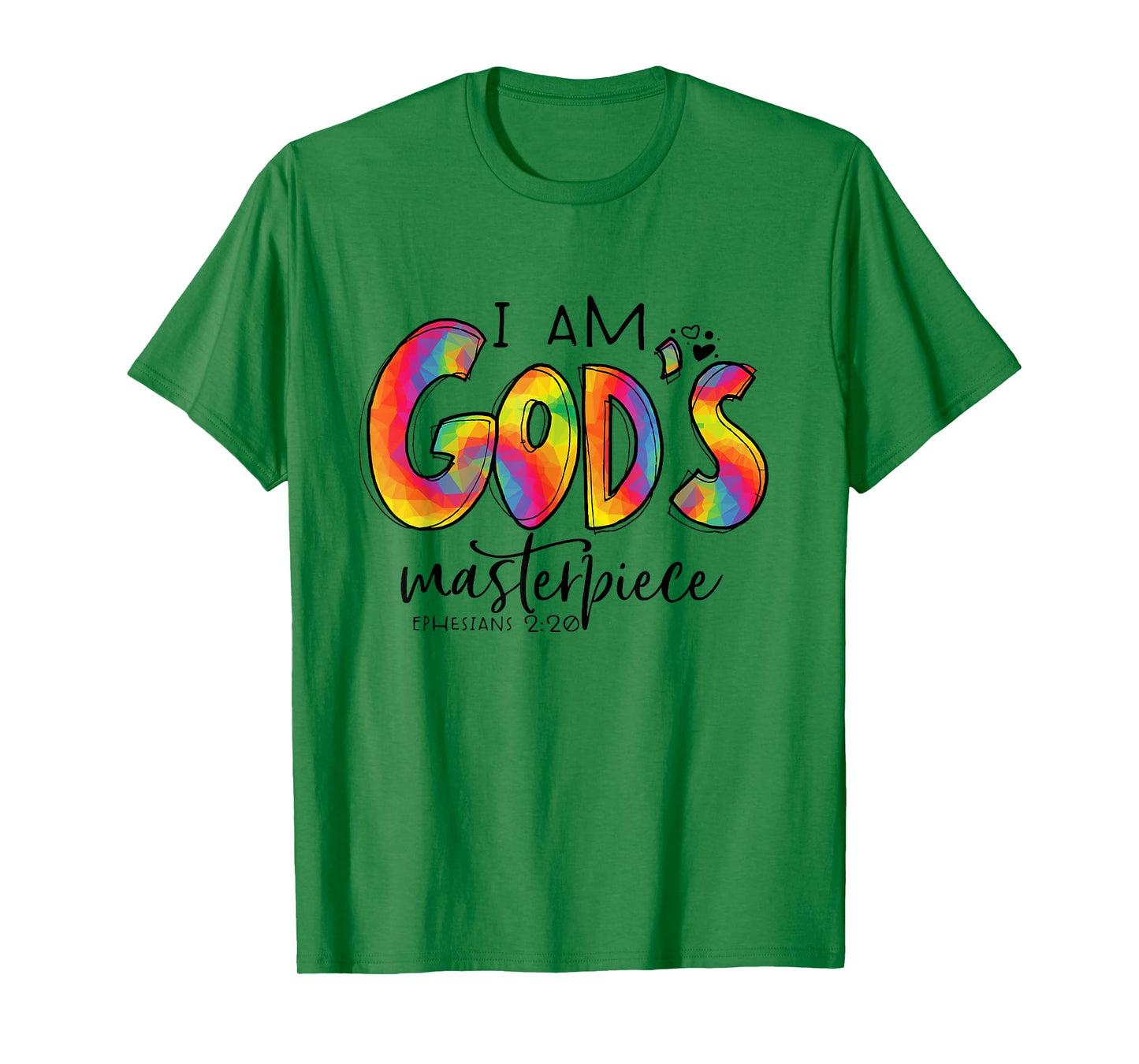 I’m God's Masterpiece Ephesians 2:20 Bible Verse Christian T-Shirt