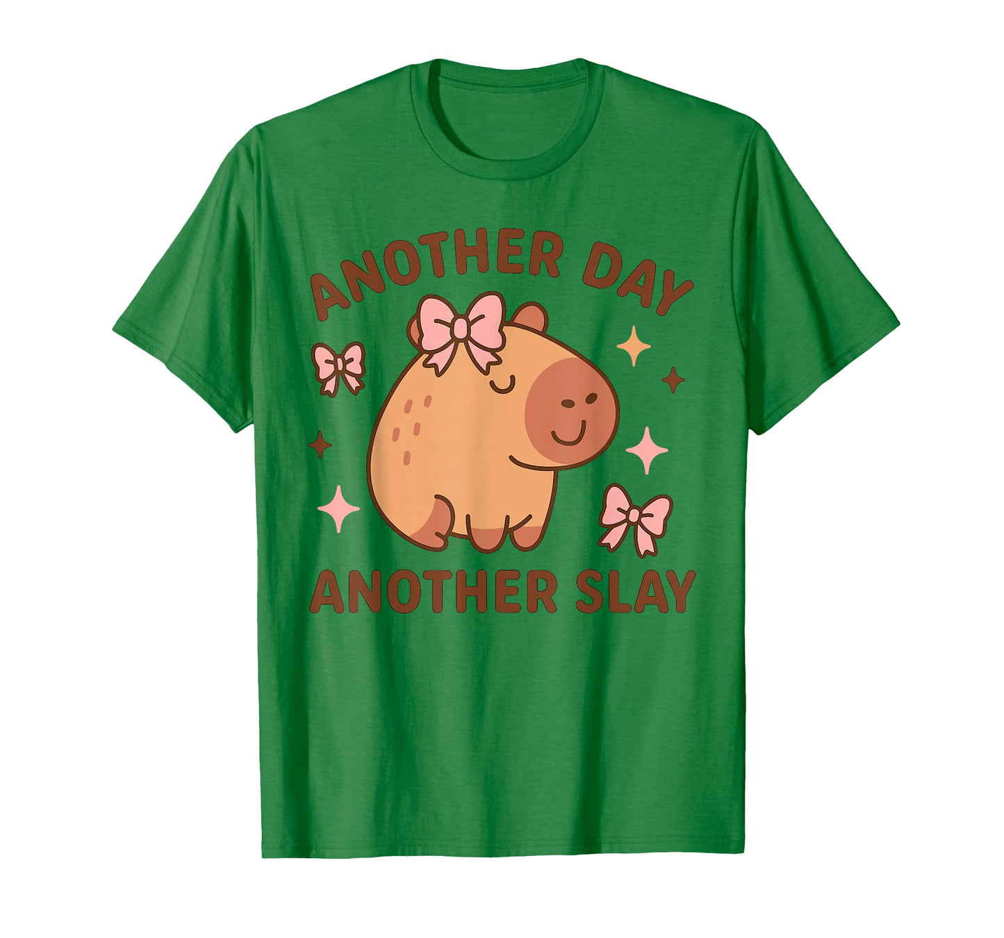 Another Day Another Slay Cute Capybara Kawaii T-Shirt