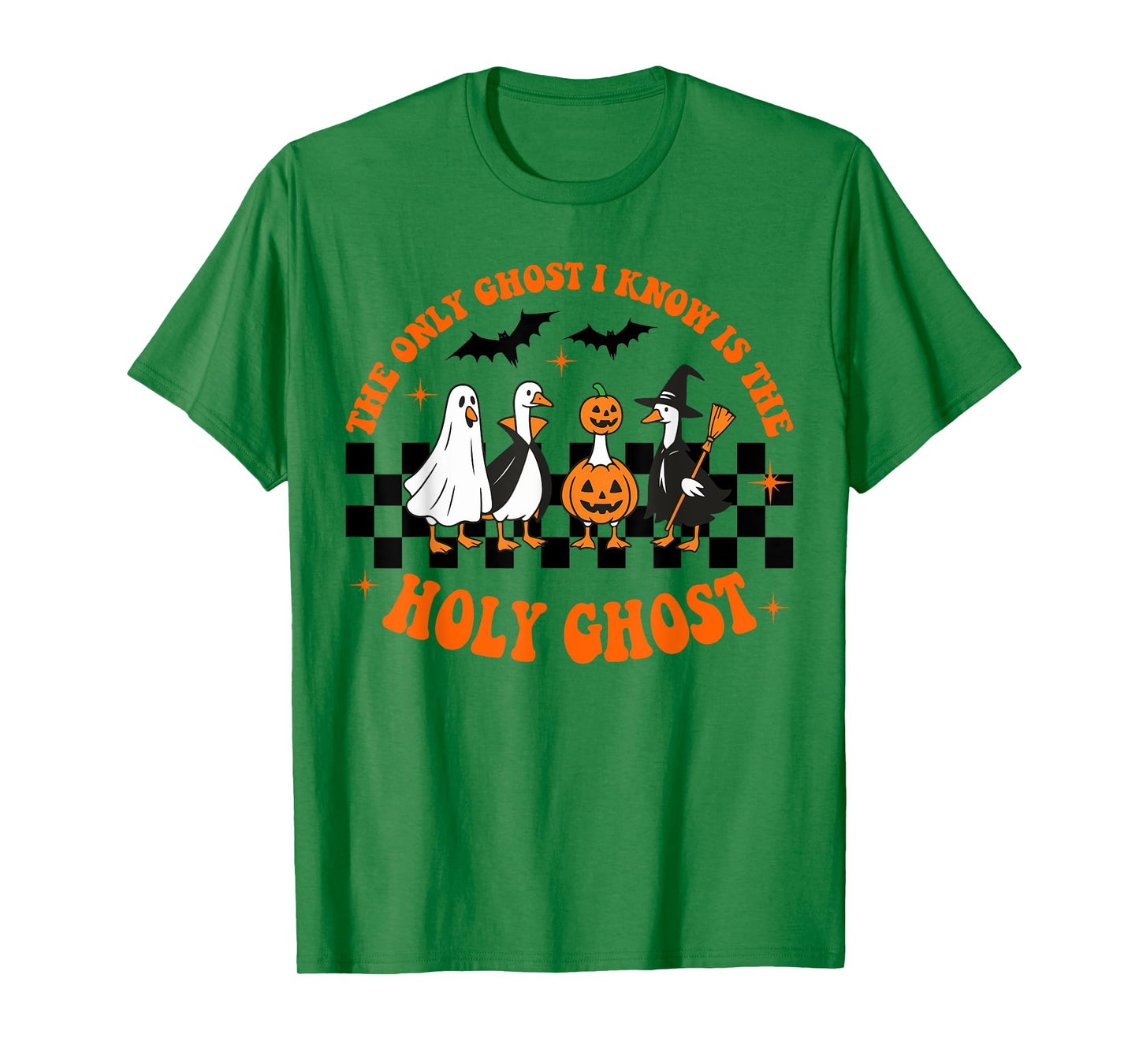Ain't No Ghost Like The Holy Ghost Jesus Christian Halloween T-Shirt
