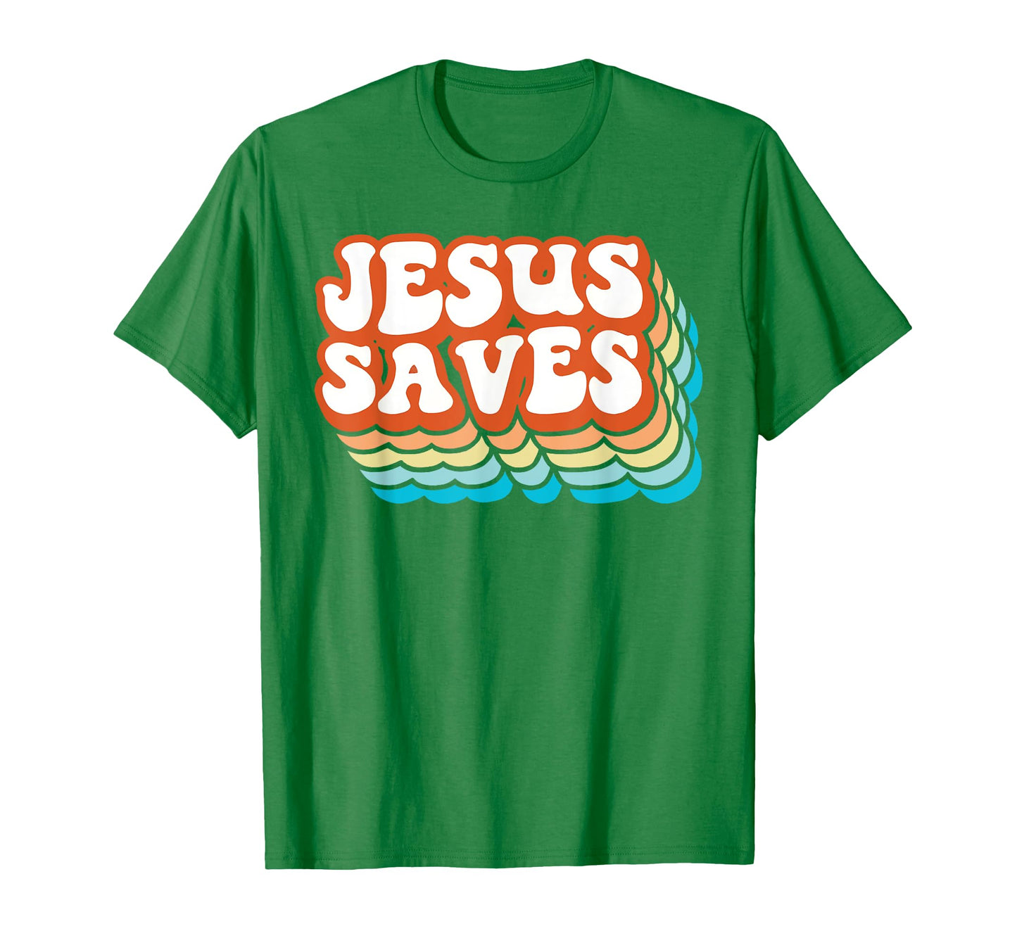 Jesus Saves Christian Cross God Faith Bible Religious Pray T-Shirt