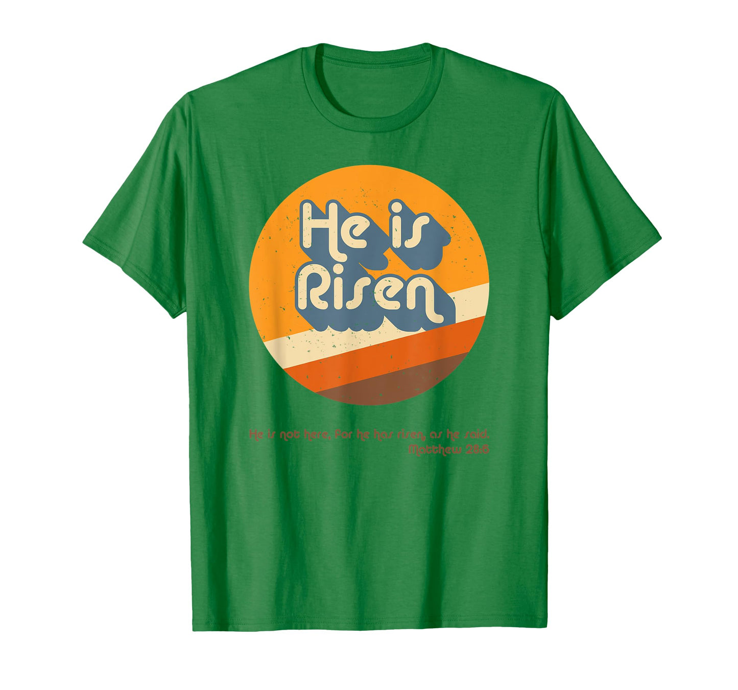 He Is Risen Easter Resurrection Jesus Christian Bible Verse T-Shirt
