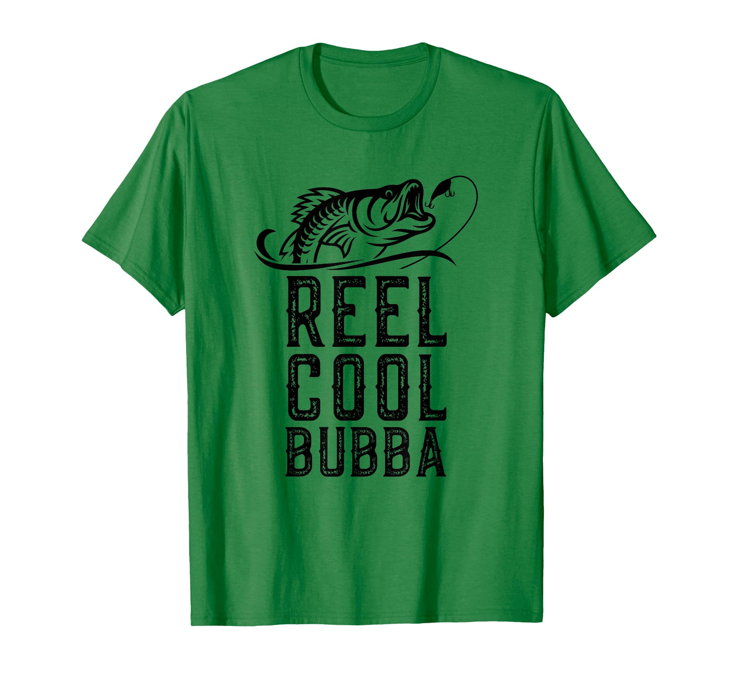 Reel Cool Bubba Fishing Funny Grandpa Retro T-Shirt