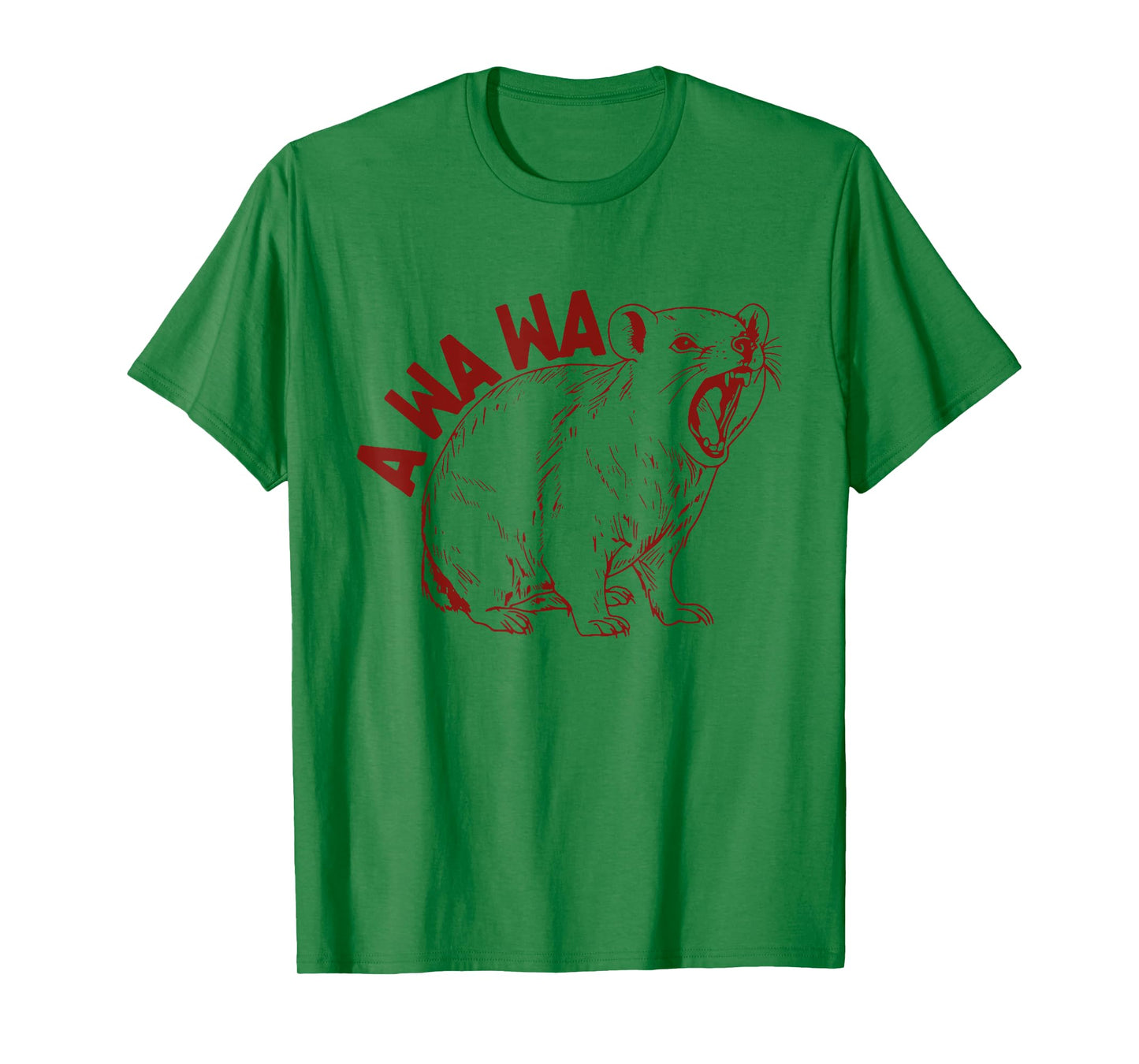 Rock Hyrax Lover Awawa Funny Groundhog Dassi T-Shirt