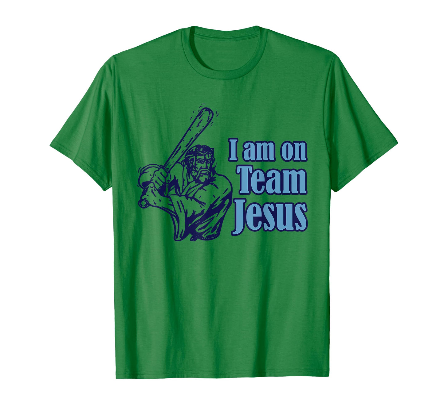 I Am On Team Jesus Baseball Christianity T-Shirt