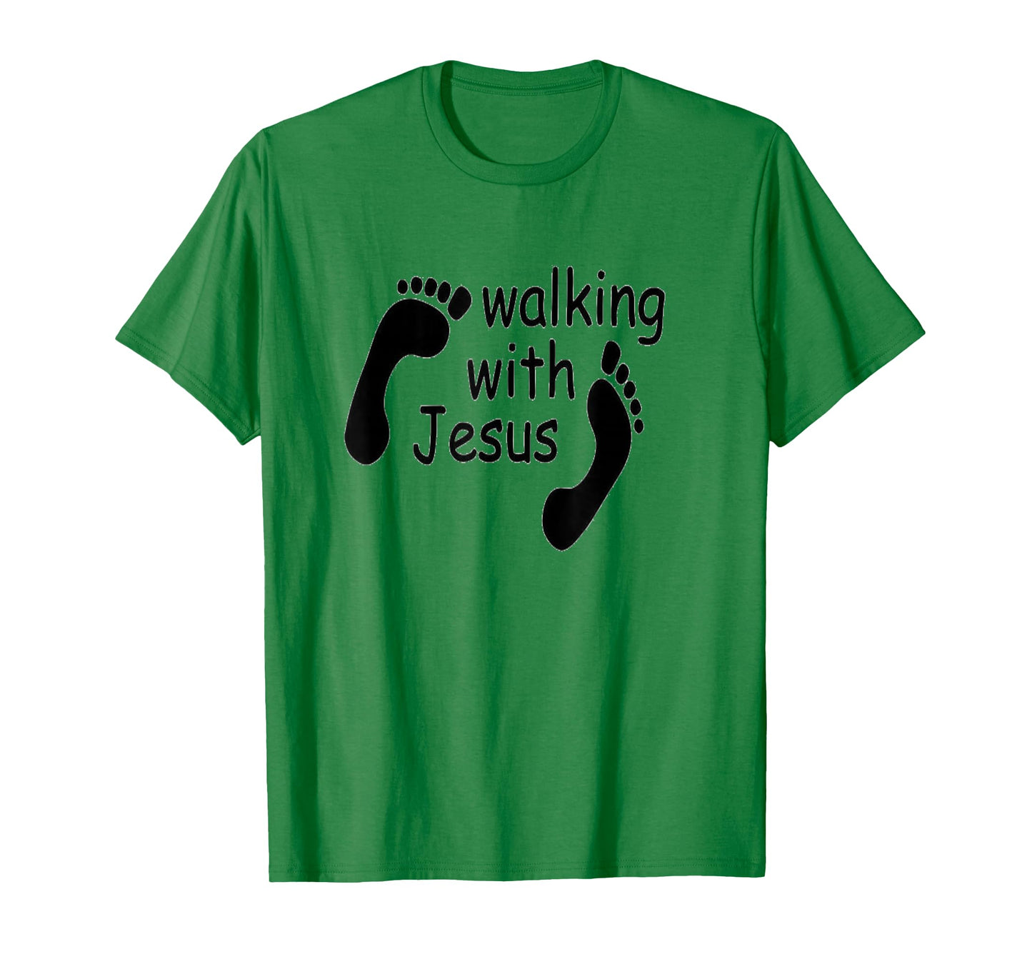 tshirt walking with jesus, superhero god love T-Shirt