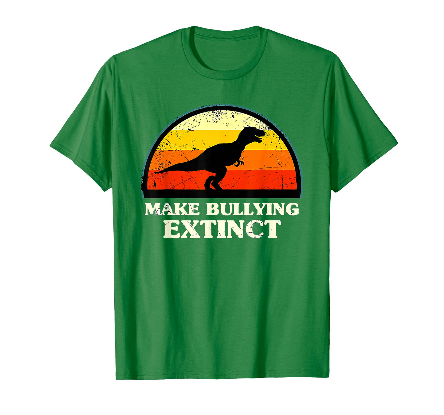 Make Bullying Extinct We Wear Orange for Unity Day Dinosaur T-Shirt