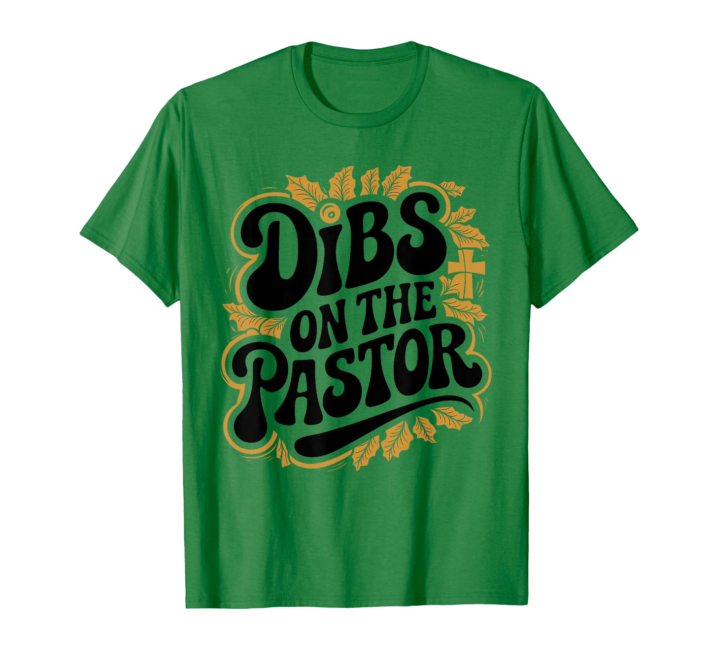 Dibs On The Pastor Floral Wife Christian Scripture Bible T-Shirt