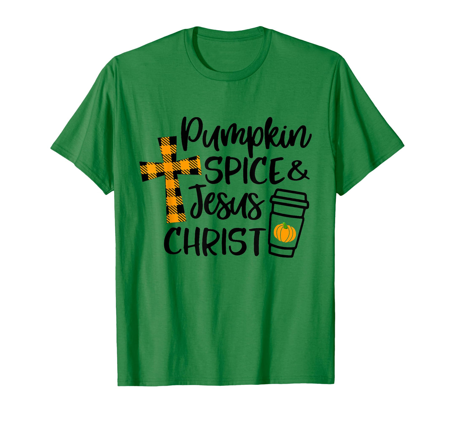 Hello Fall Pumpkin Spice & Jesus Christ Fall Christian Gift T-Shirt