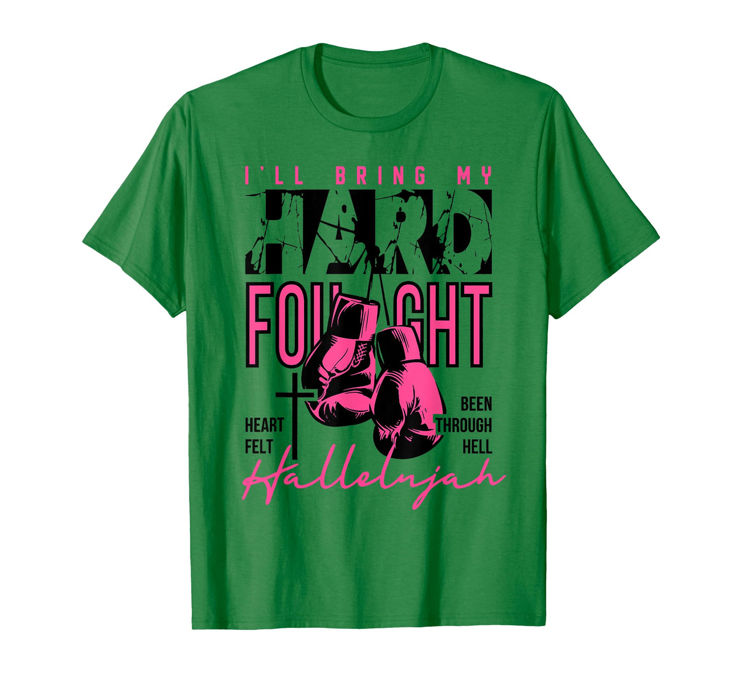 Brandon Hard Fought Hallelujah Praise Jesus T-Shirt
