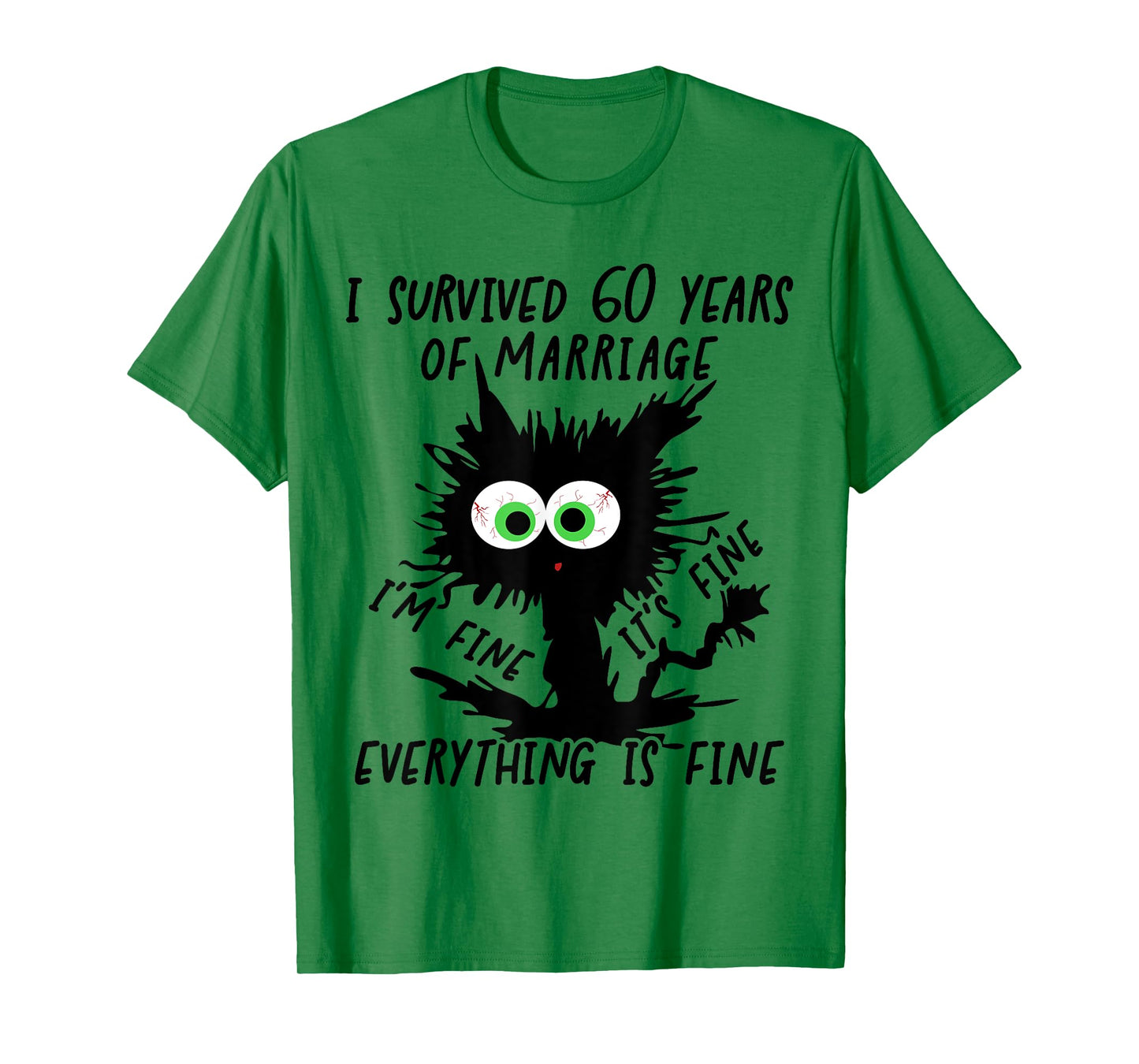 Diamond Wedding I Survived 60 Years Of Marriage T-Shirt