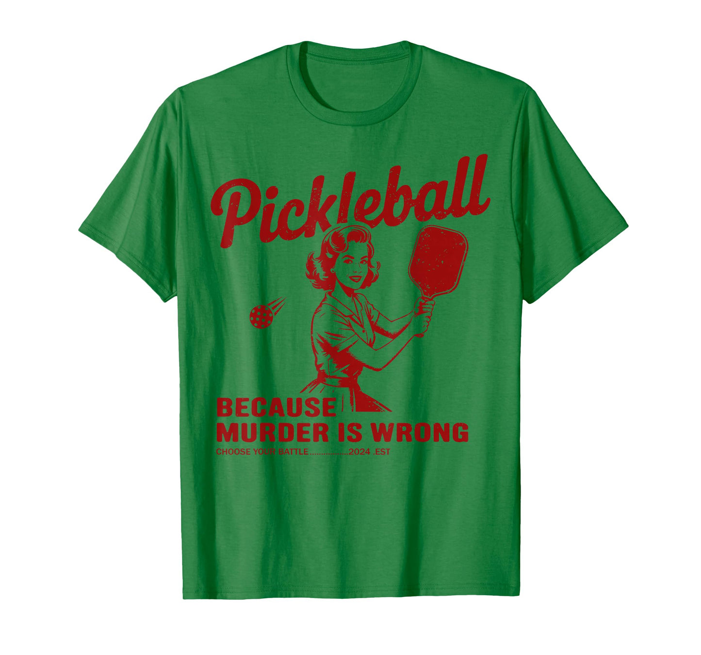 Funny Pickle Ball Outfit Women, Retro Gifts Pickleball T-Shirt
