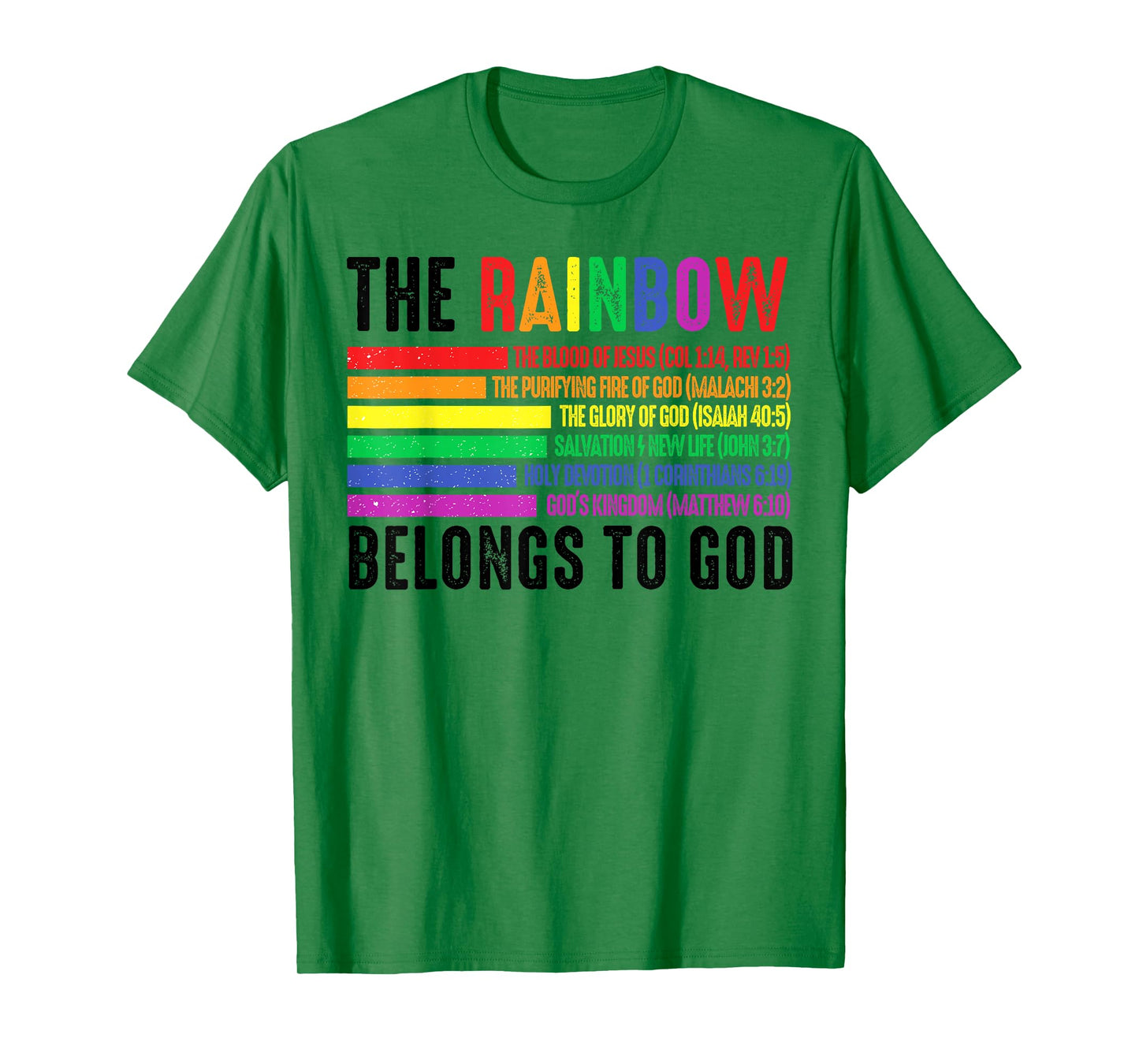 The Rainbow Belongs To God T-Shirt