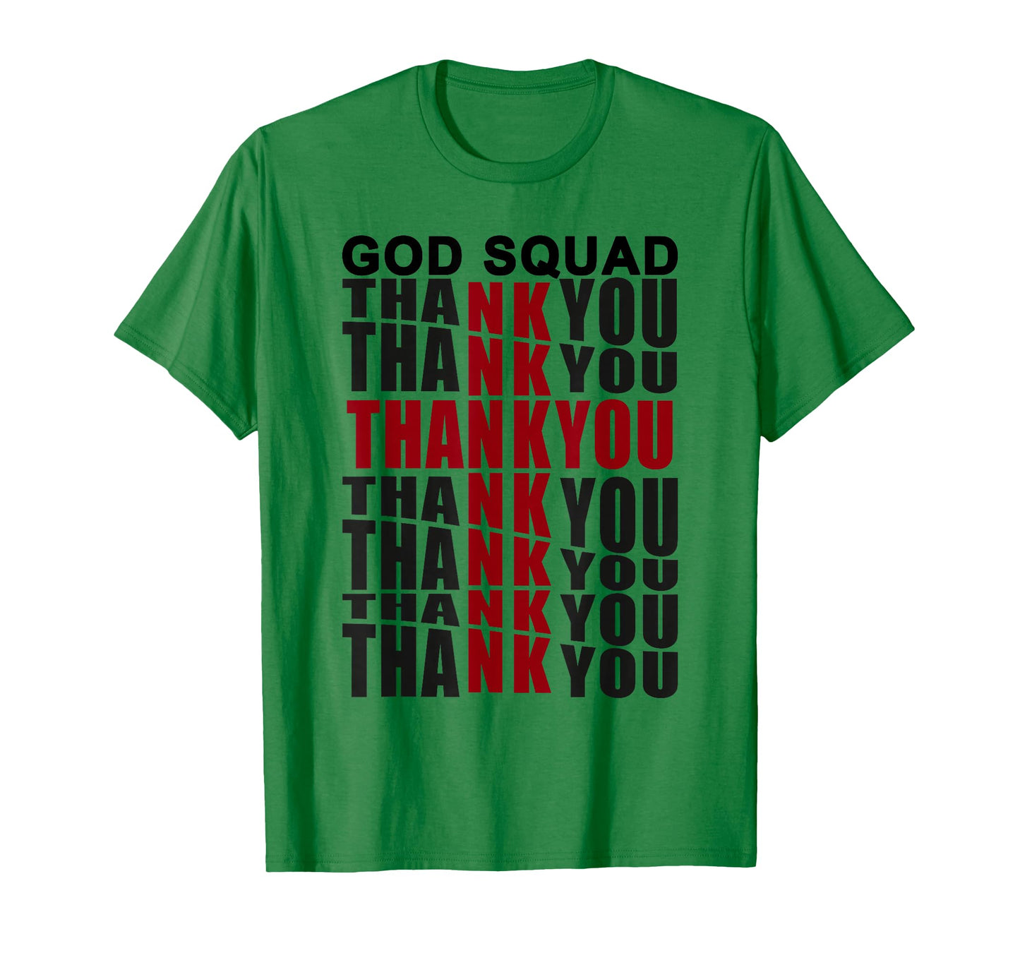 God Squad Jesus Thank You Cross Loved The World T-Shirt