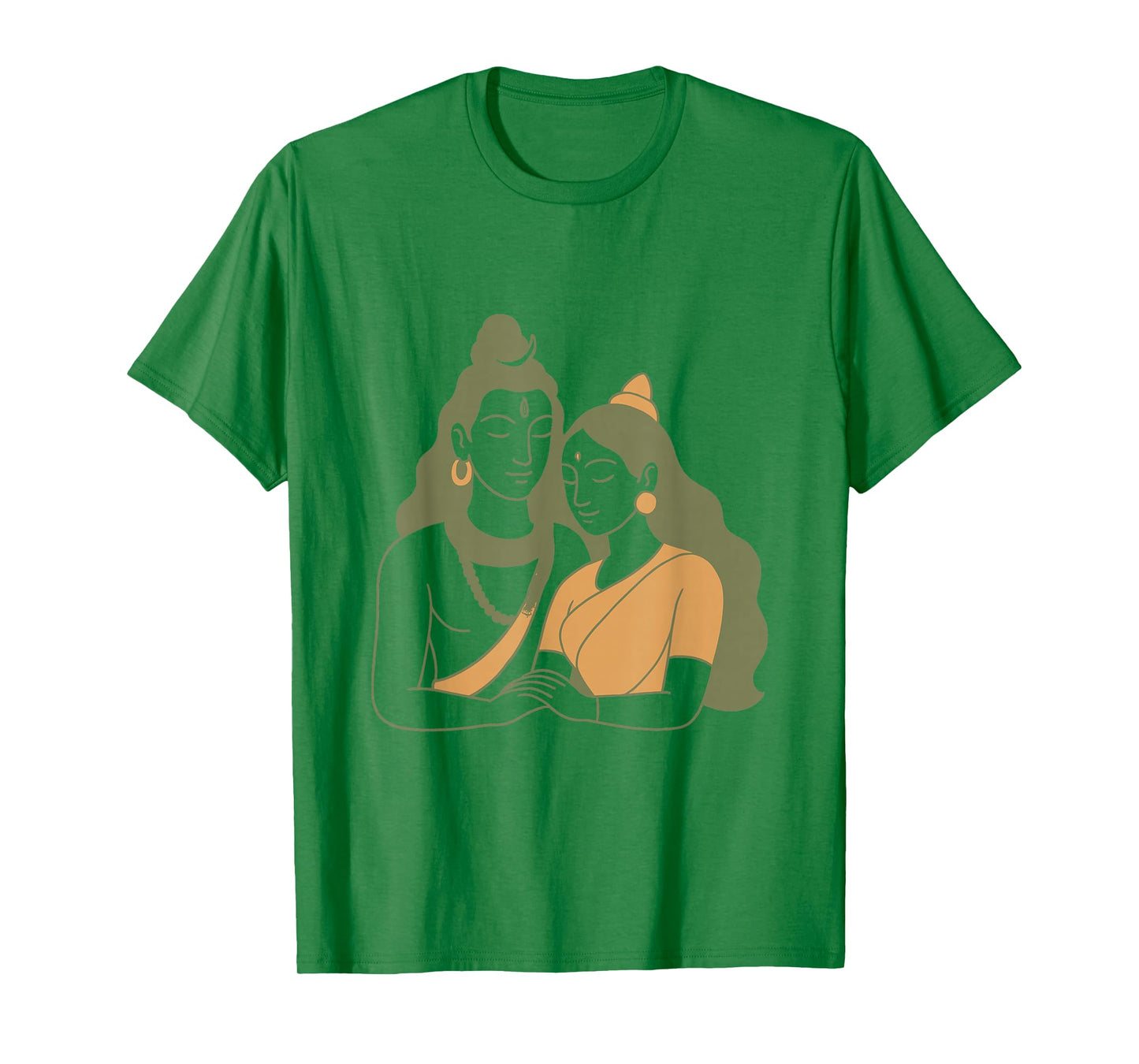 Lord Shiva Durga Hindu God Mahadeva Goddess Parvati T-Shirt