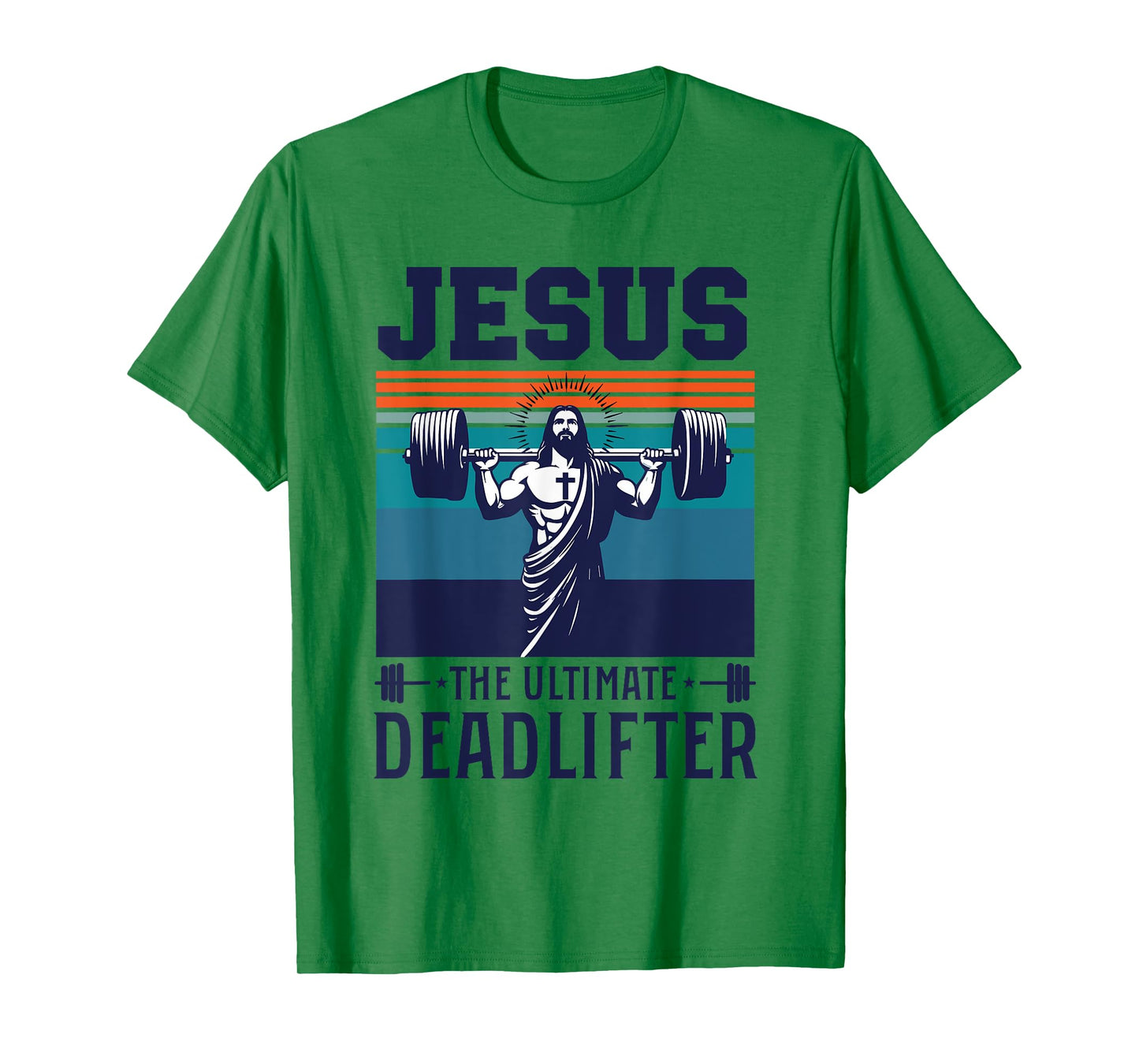 Fitness Funny Vintage Jesus The Ultimate Deadlifter T-Shirt