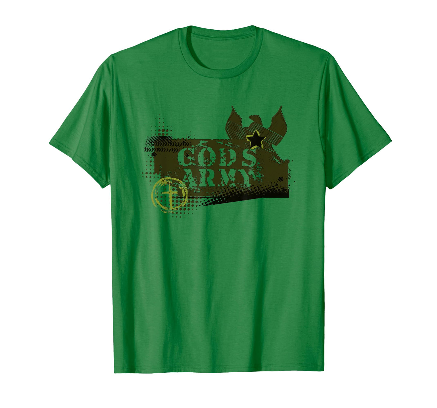 God's Army Christian Boys and Youth Military type T-Shirt
