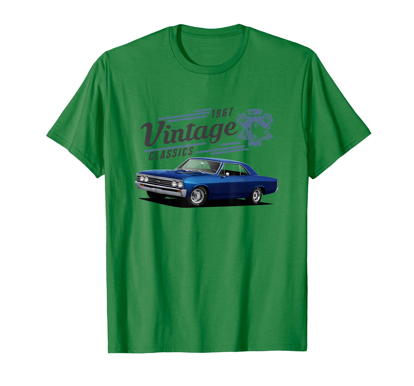 1967 67 Chevelle SS Trending Chevys Vintage Muscle Car T-Shirt