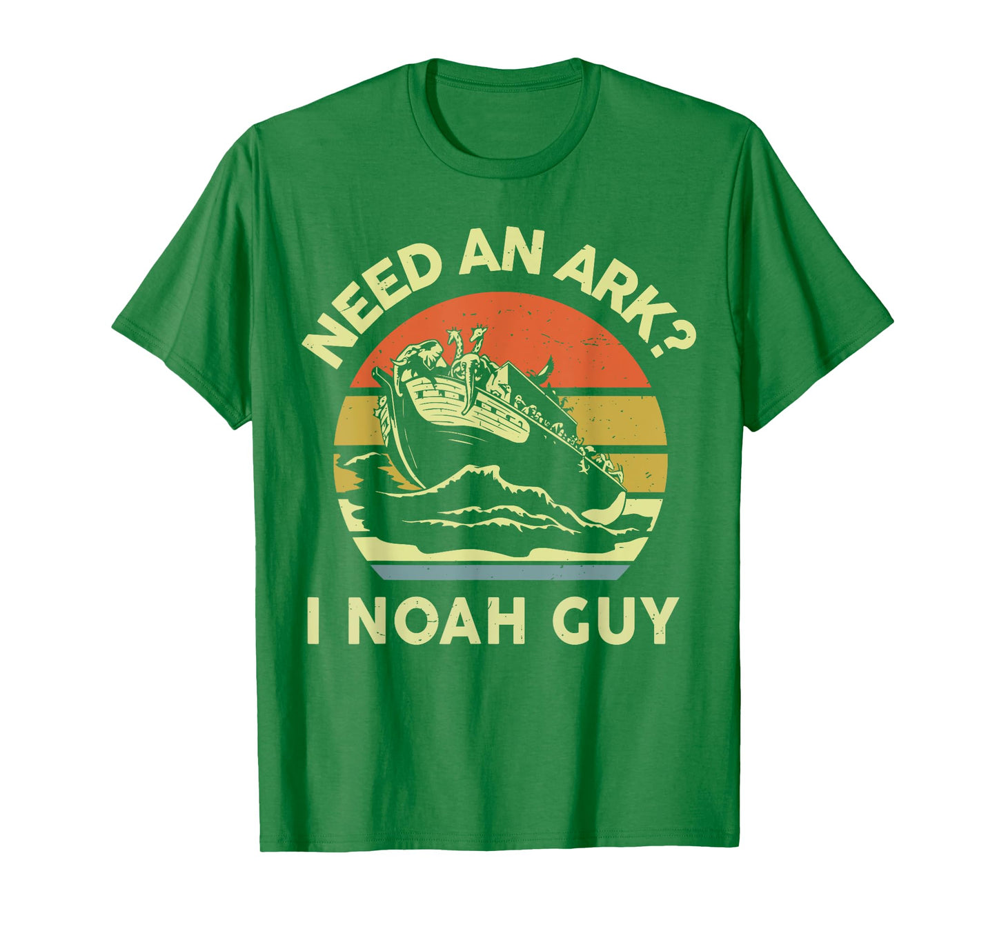 Toddler Need An Ark I Noah Guy Kid Men Funny Christian God T-Shirt