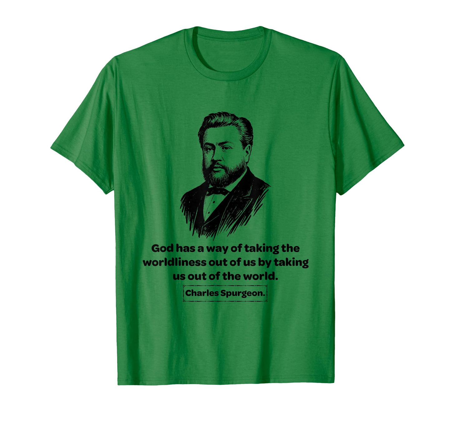 Charles Spurgeon Baptist God Has a Way Men Women Gift T-Shirt