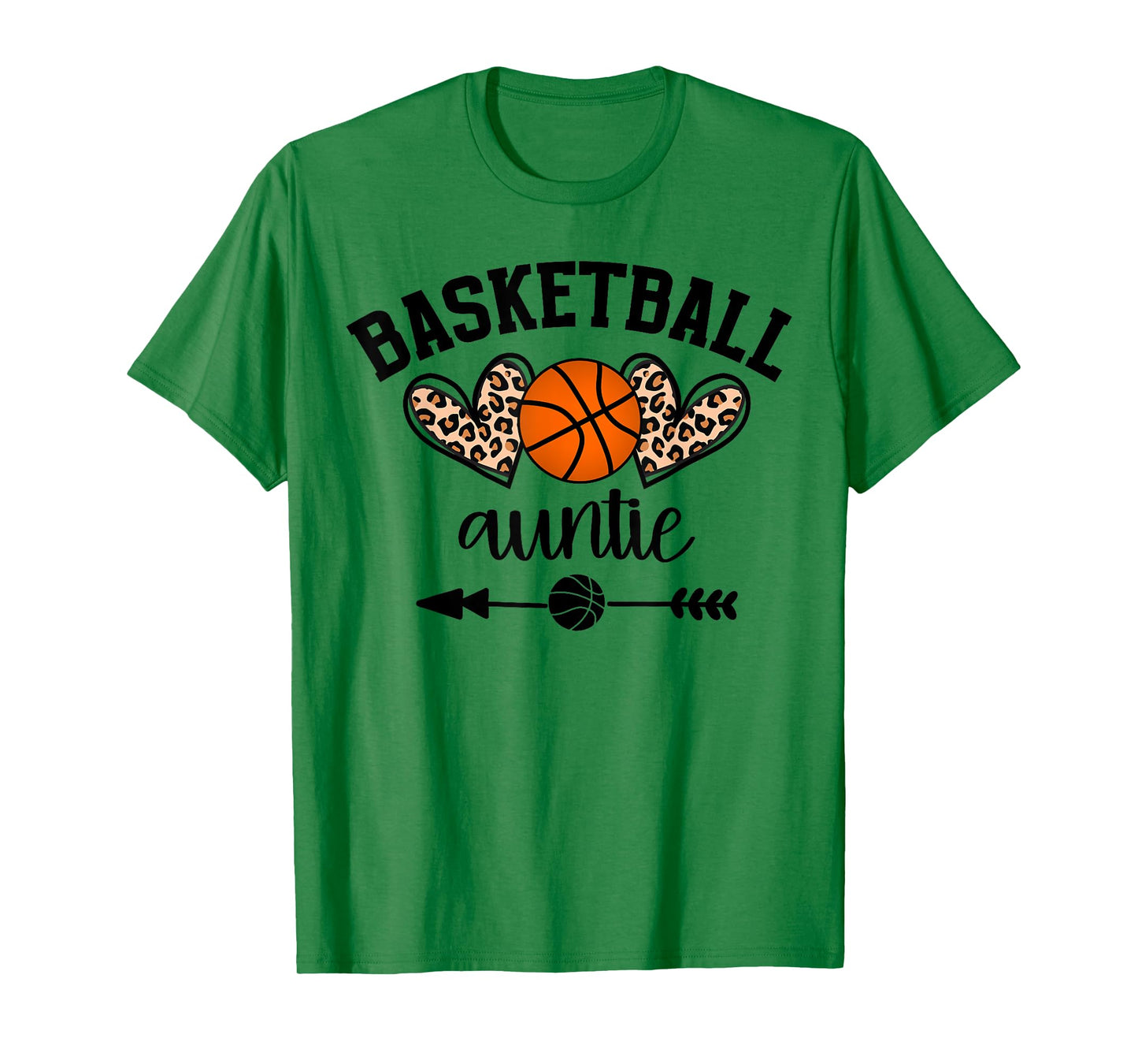 Basketball Auntie Womens Basketball Aunt Game Day Senior T-Shirt