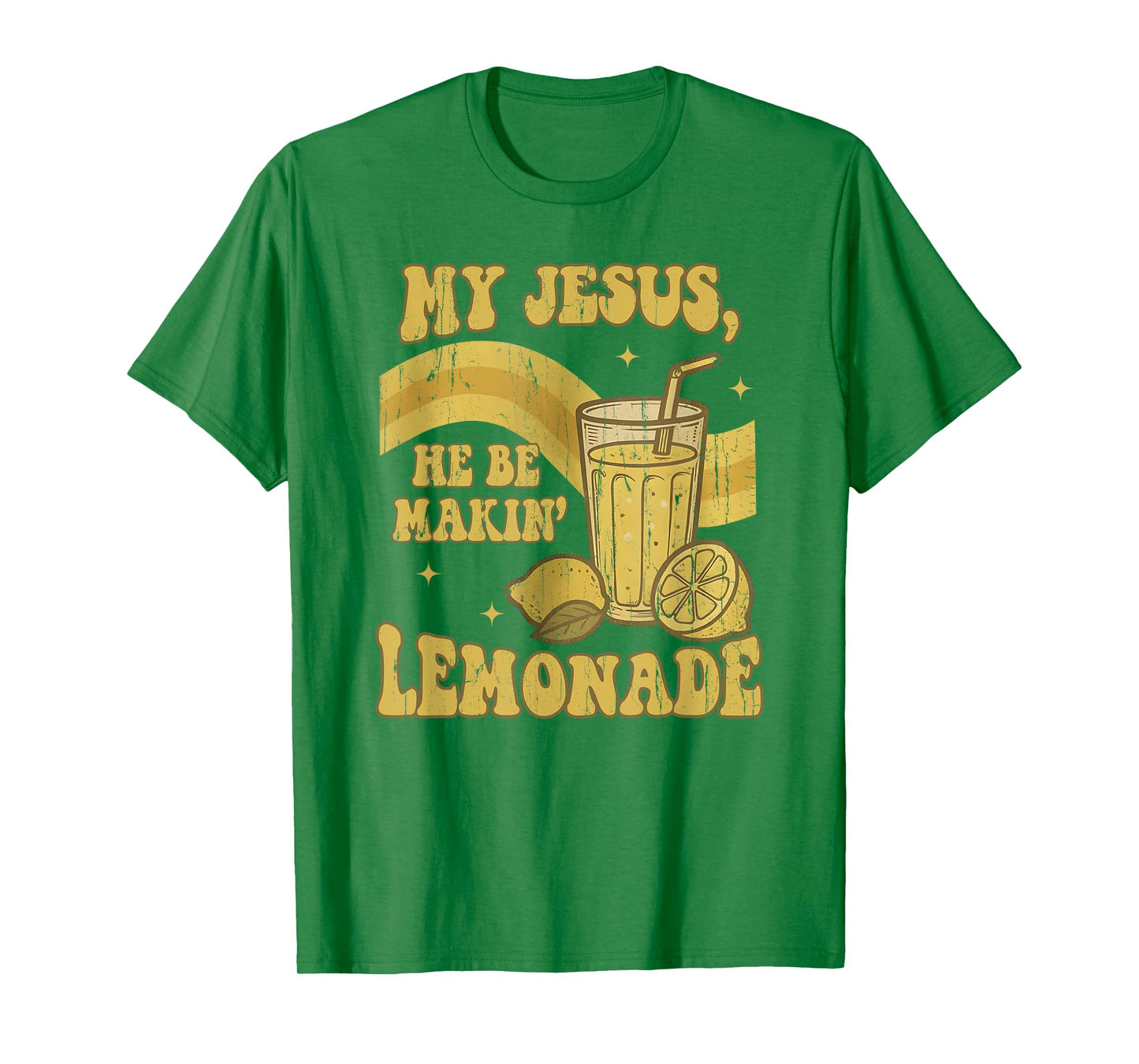 My Jesus He Be Making Lemonade, Retro Styled, Christian T-Shirt