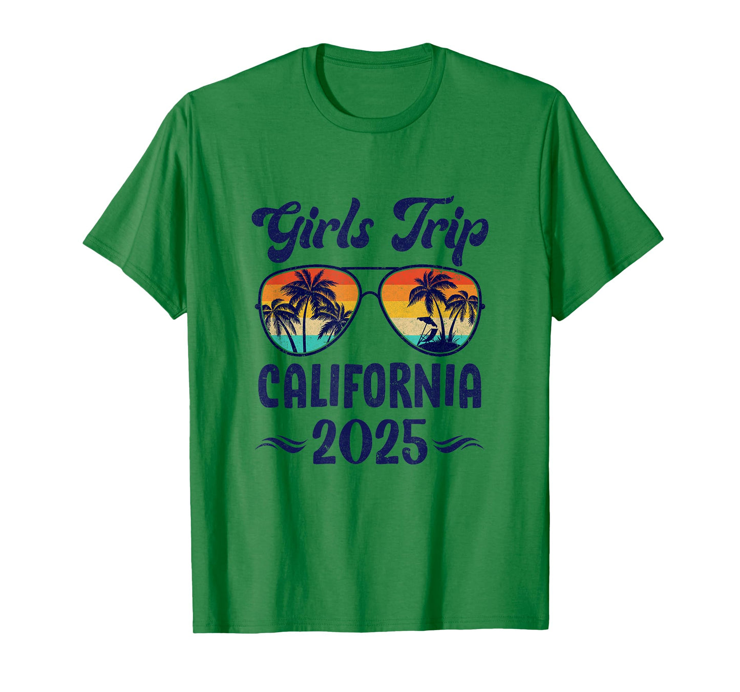 California Girls Trip Beach Vacation 2025 Matching Group T-Shirt